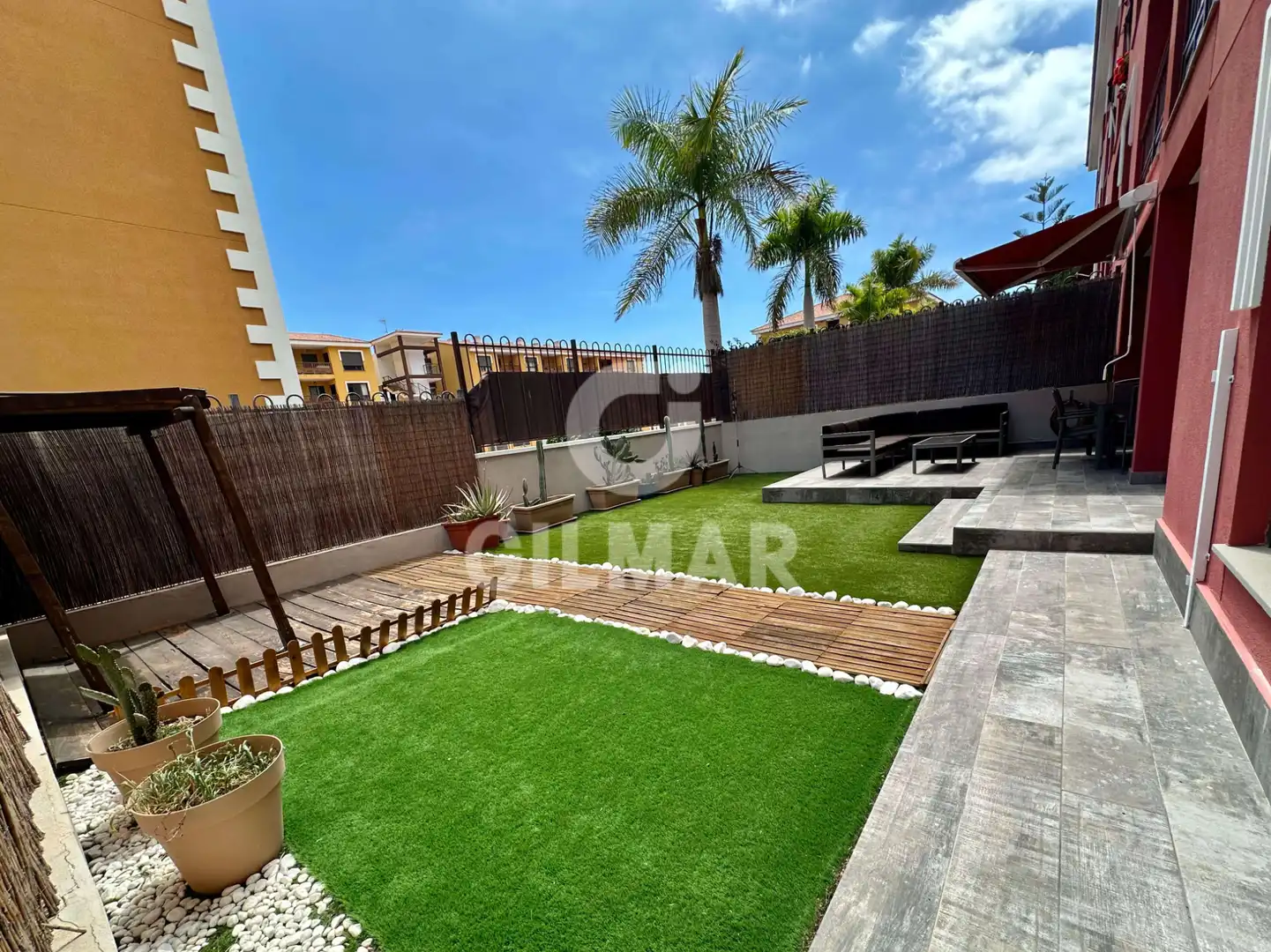 Garten von Wohnung zum Verkauf in Arona mit Privatgarten, Terrasse und Abstellraum