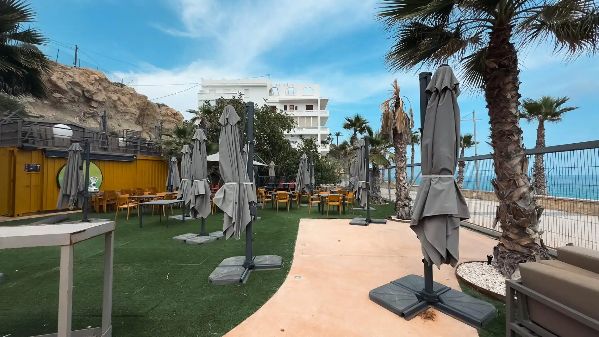 Terraza de Casa o chalet en venta en Villajoyosa / La Vila Joiosa con Aire acondicionado, Jardín privado y Terraza