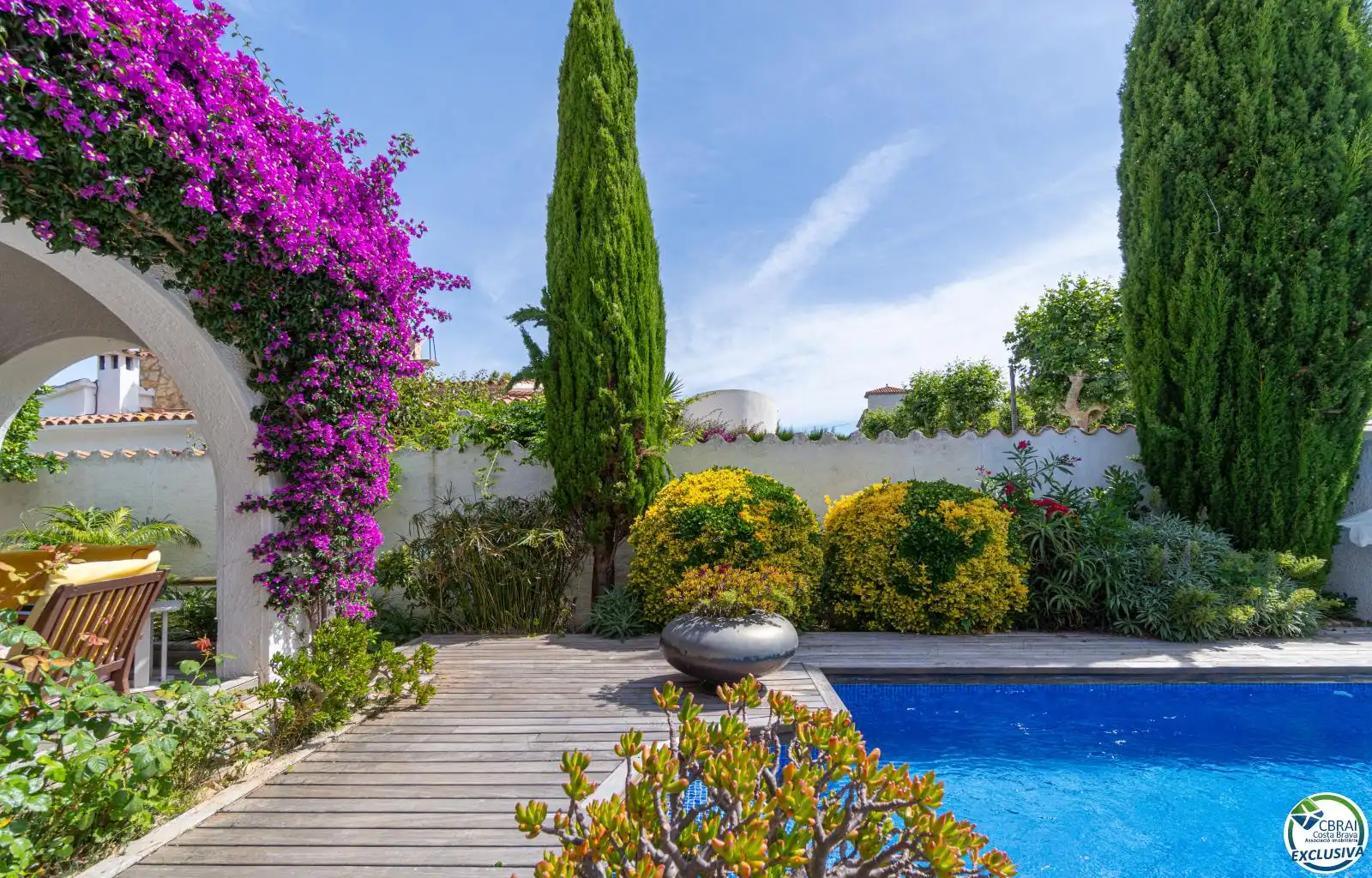 Piscina de Casa o xalet en venda en Empuriabrava amb Aire condicionat, Piscina i Moblat