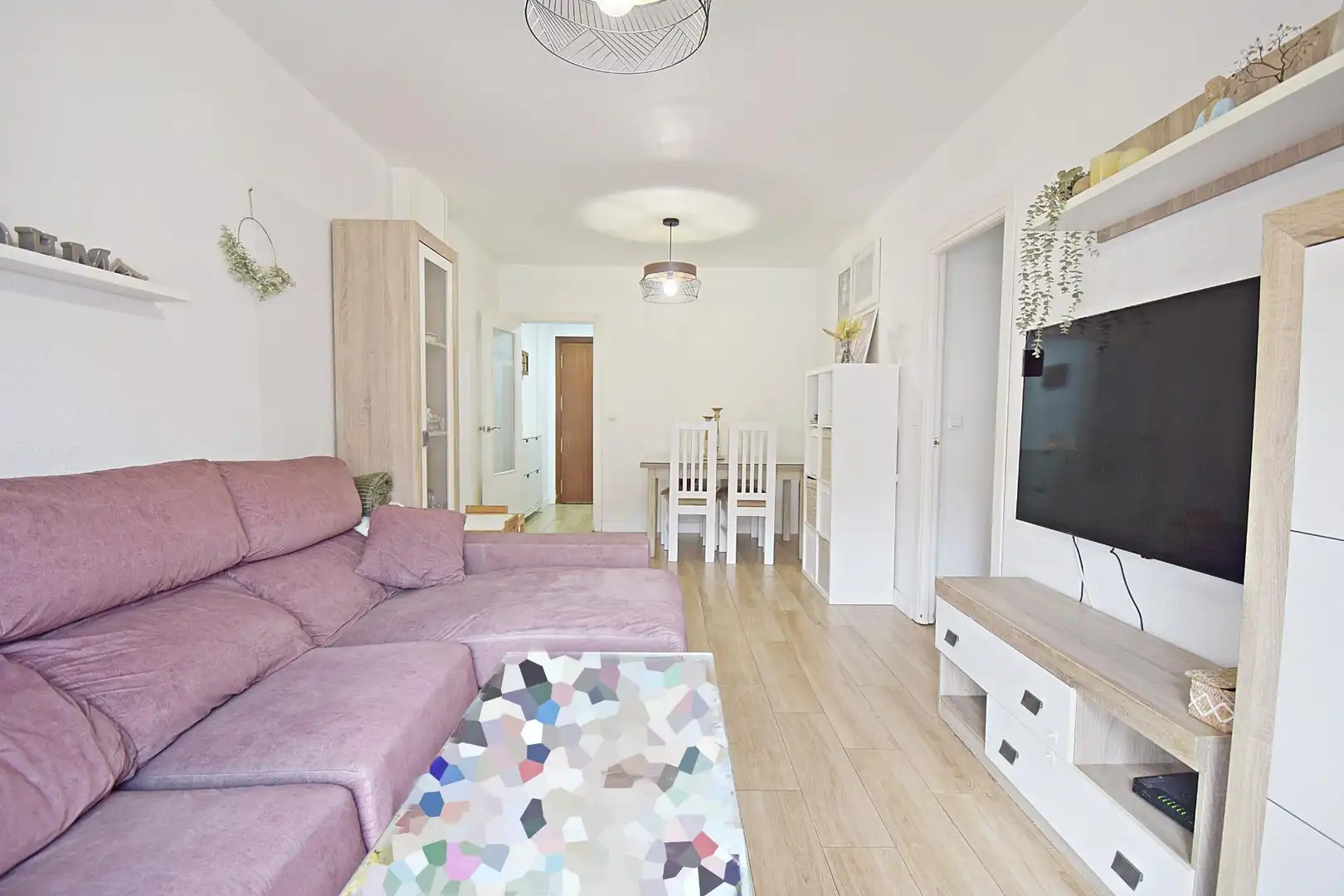 Wohnzimmer von Wohnung zum Verkauf in Jerez de la Frontera mit Klimaanlage, Heizung und Terrasse