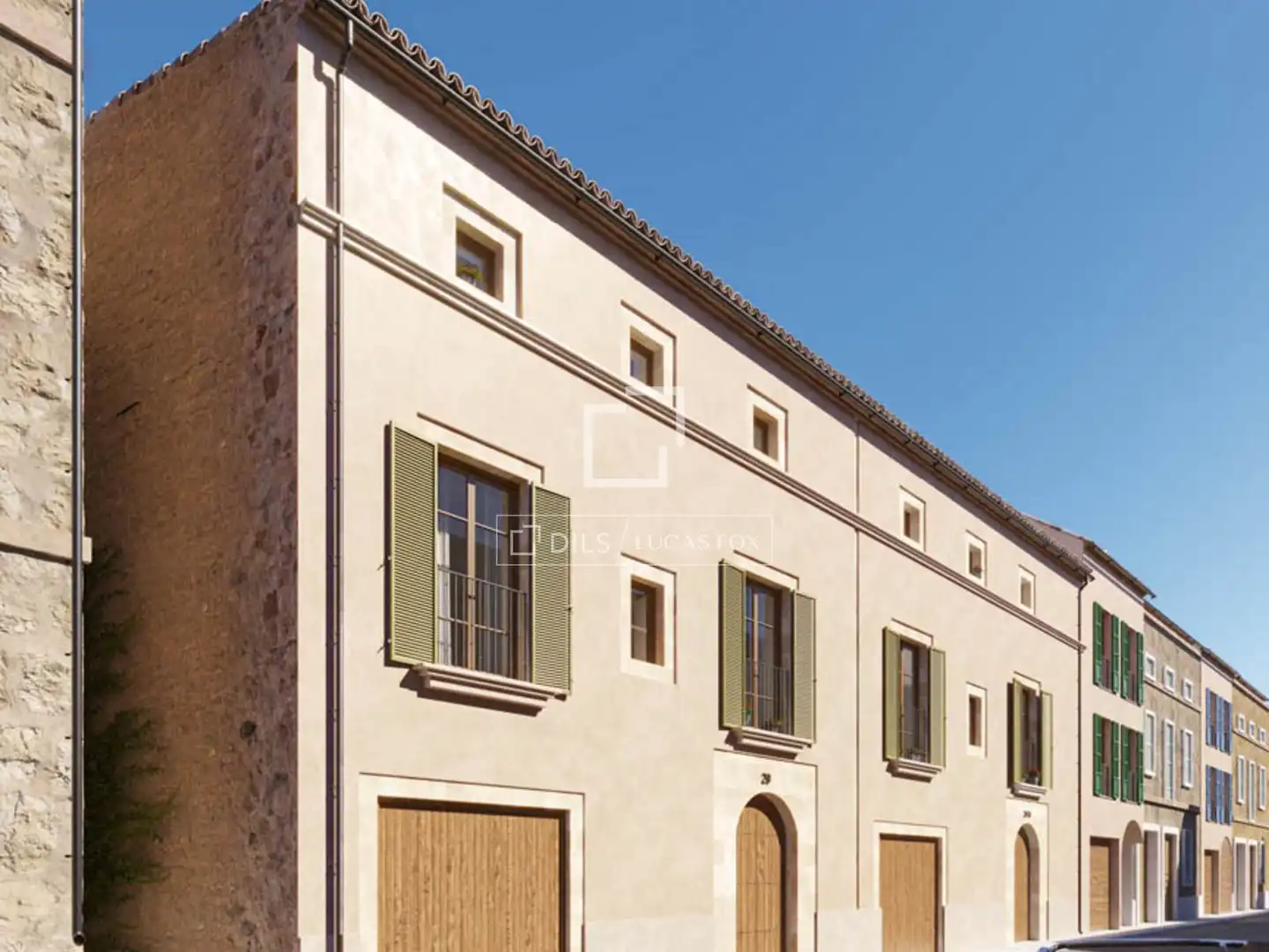 Vista exterior de Casa o chalet en venta en Santa María del Camí con Aire acondicionado, Calefacción y Jardín privado