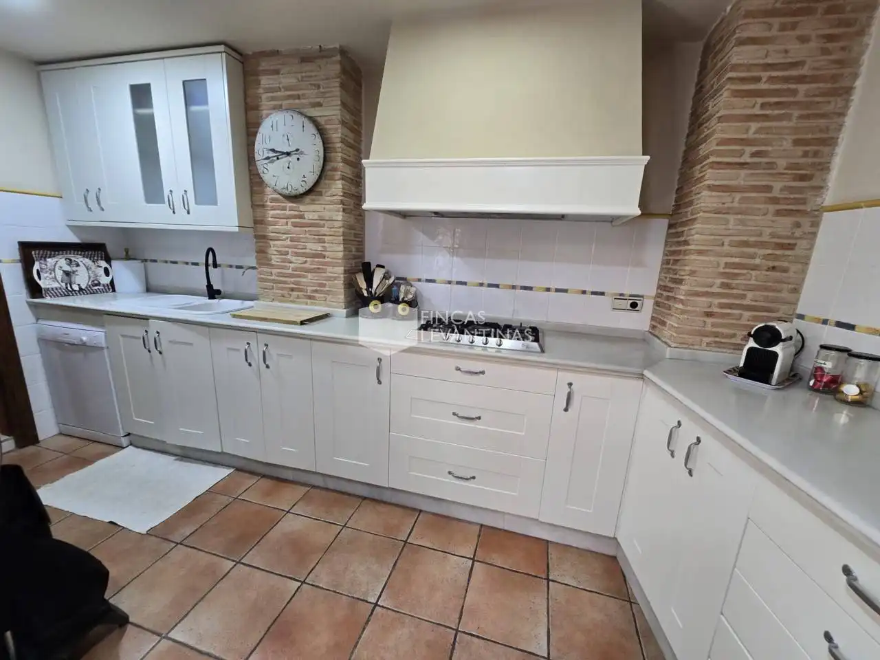 Cocina de Casa o chalet en venta en San Vicente del Raspeig / Sant Vicent del Raspeig con Terraza y Amueblado