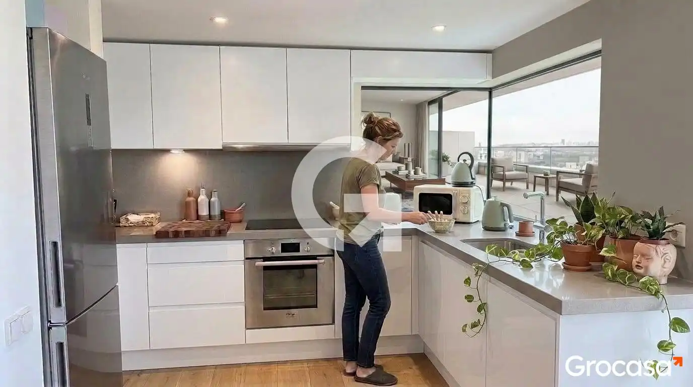 Cuina de Loft en venda en Sant Feliu de Llobregat amb Aire condicionat, Calefacció i Traster