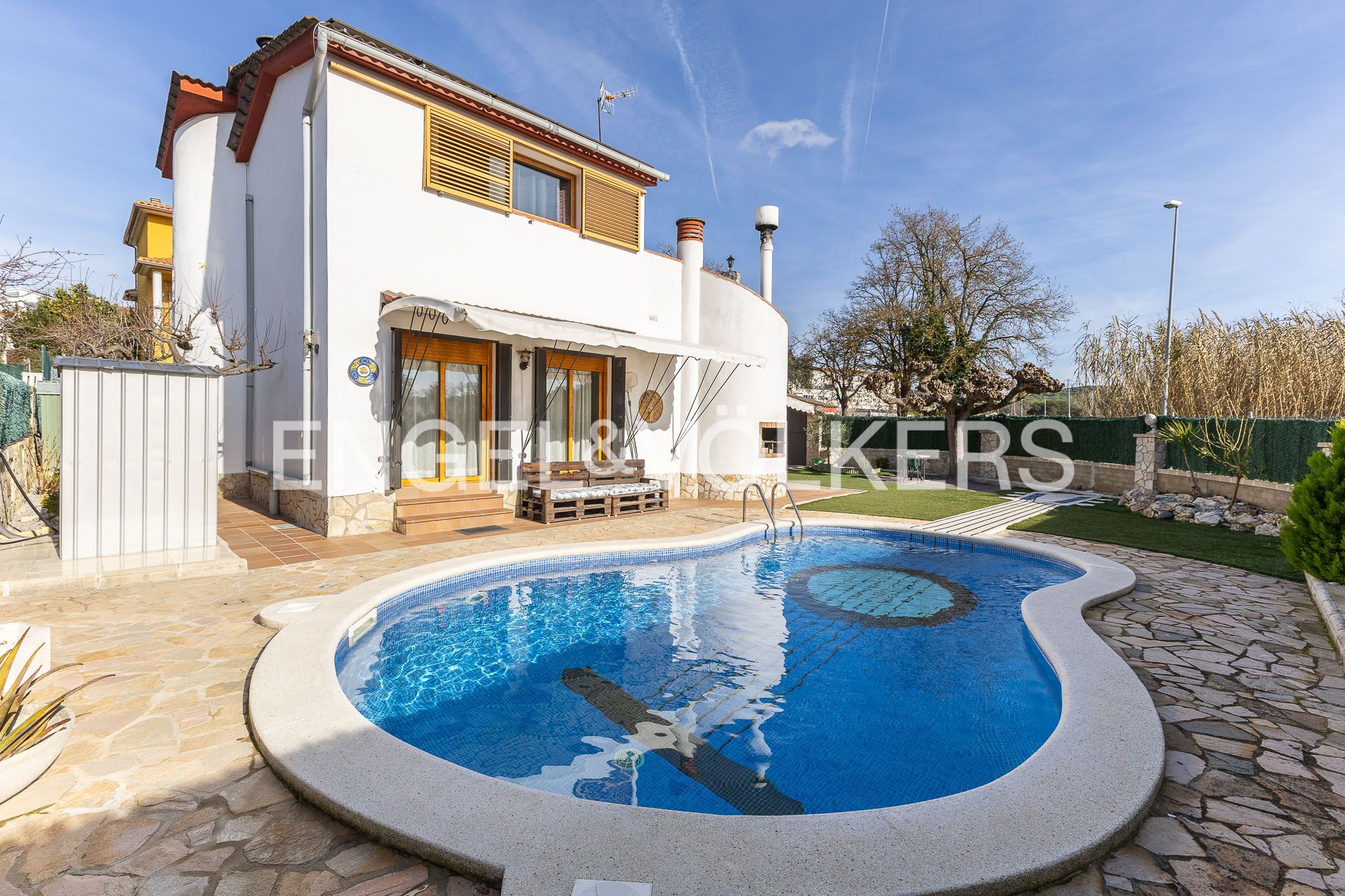 Exterior view of House or chalet for sale in Tordera  with Air Conditioner, Heating and Private garden