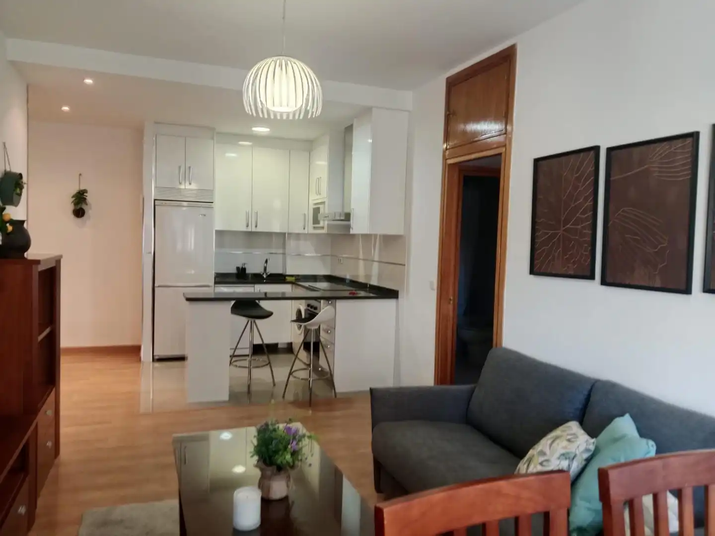 Cocina de Piso de alquiler en Madrid con Aire acondicionado, Calefacción y Amueblado
