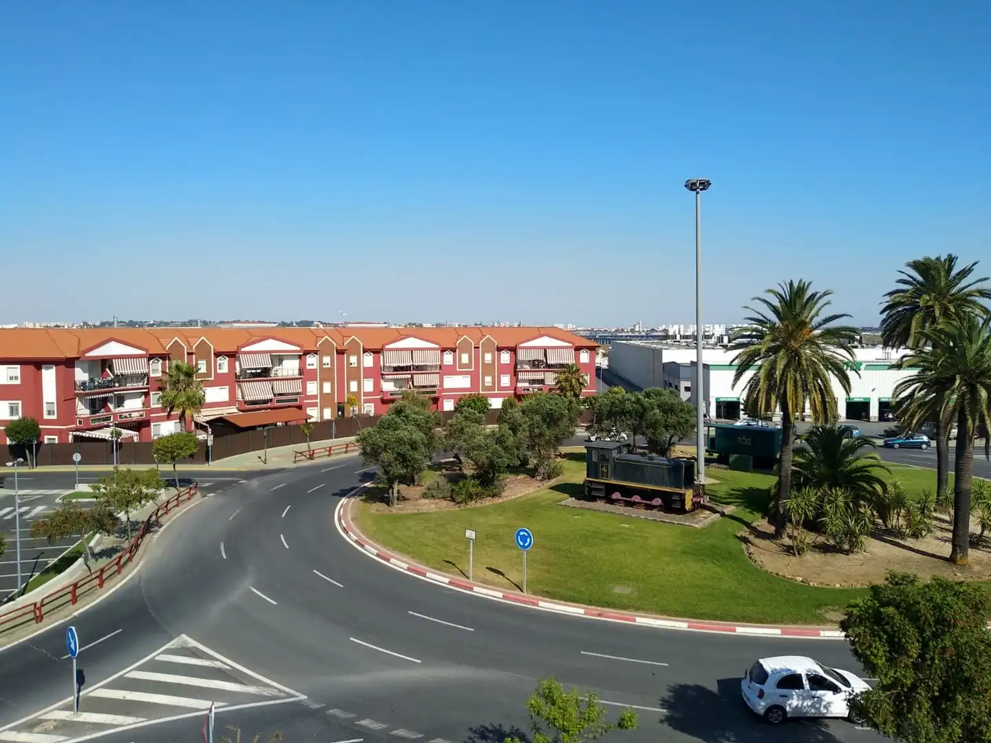 Vista exterior de Piso de alquiler en Aljaraque con Aire acondicionado y Amueblado