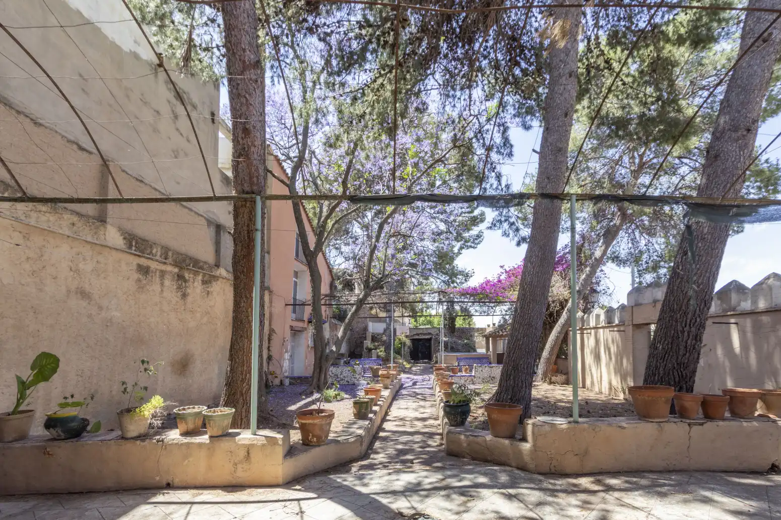 Jardí de Casa adosada en venda en Náquera amb Jardí privat i Piscina