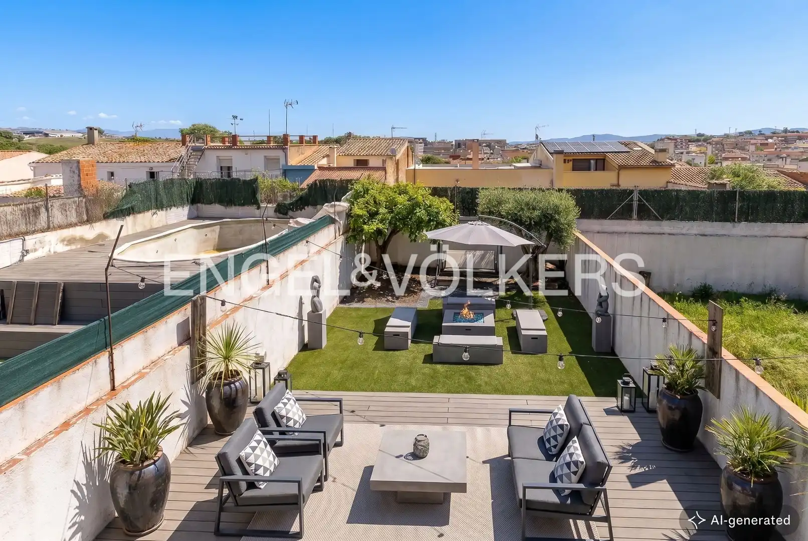 Terrassa de Casa o xalet en venda en Polinyà amb Calefacció, Jardí privat i Terrassa