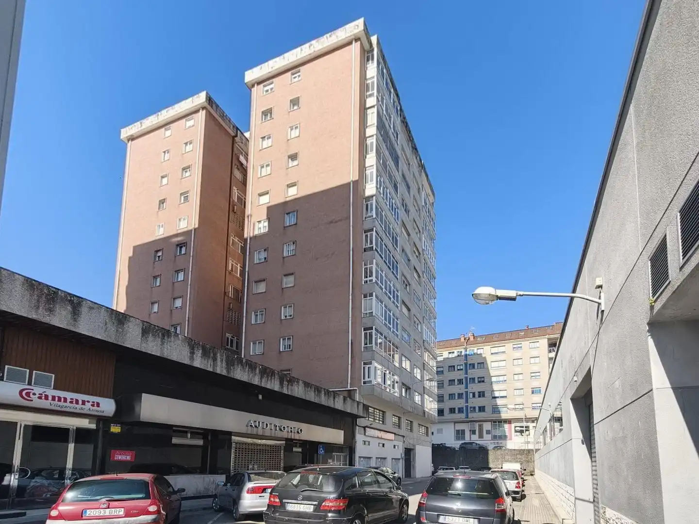 Vista exterior de Piso en venta en Vilagarcía de Arousa