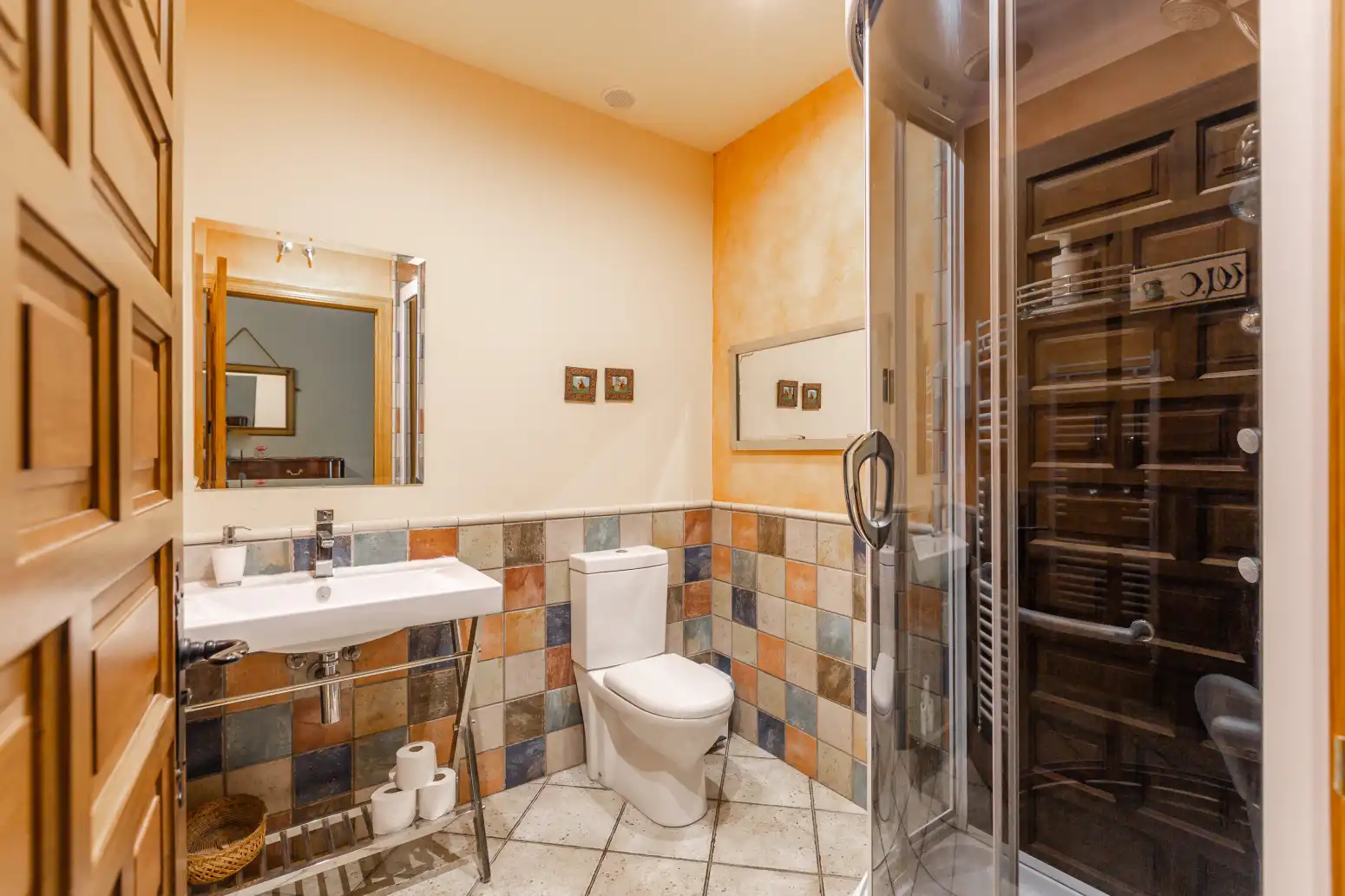 Baño de Casa o chalet en venta en Allo con Calefacción, Jardín privado y Trastero