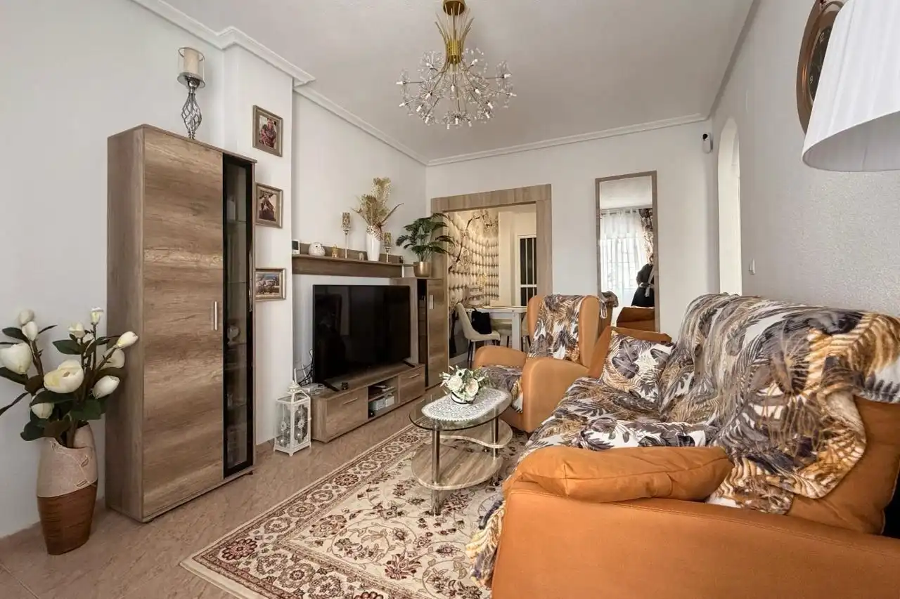 Sala de estar de Planta baja en venta en Torrevieja con Aire acondicionado, Calefacción y Terraza