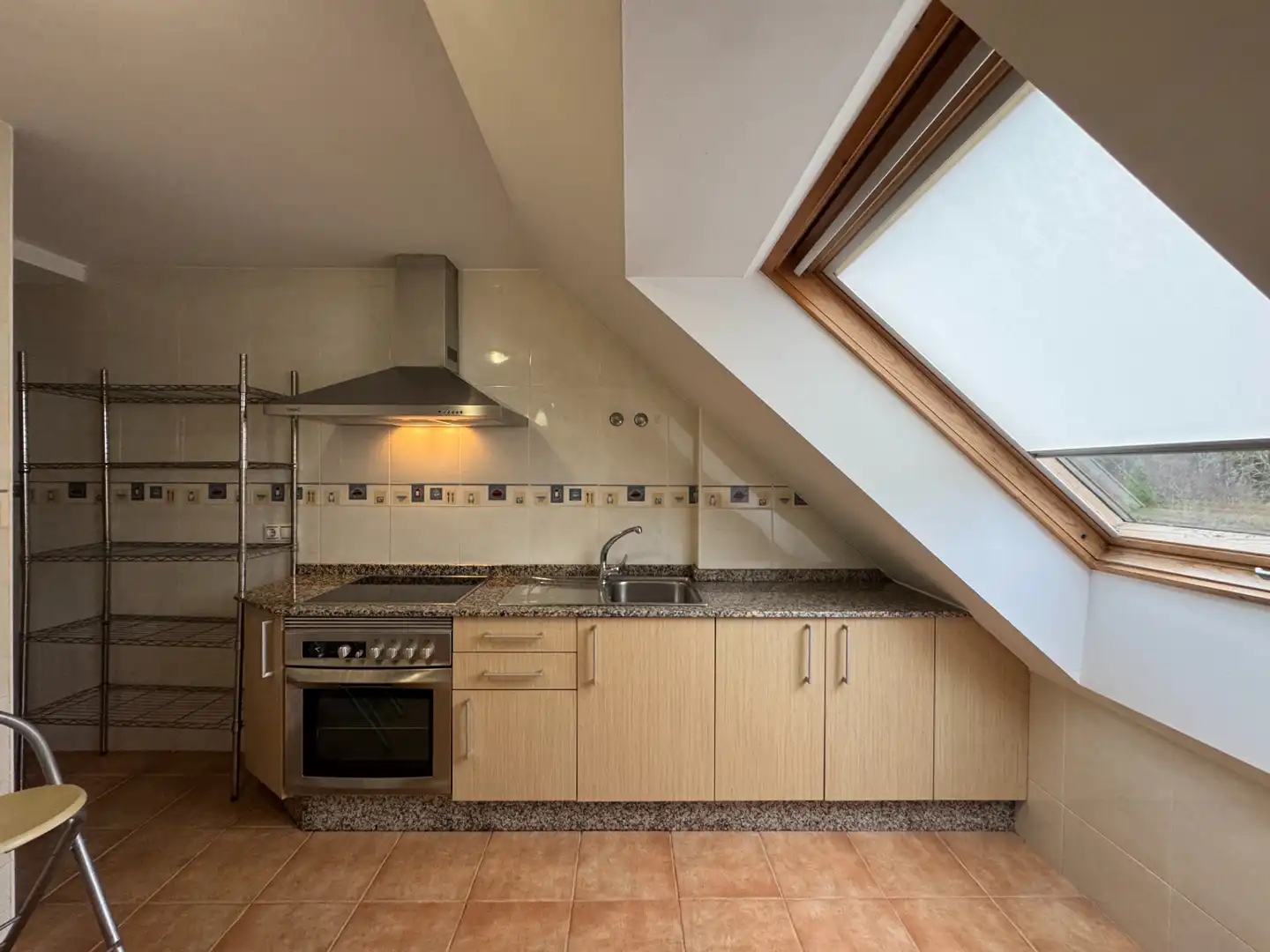 Kitchen of Flat for rent in Ames  with Heating, Storage room and Furnished