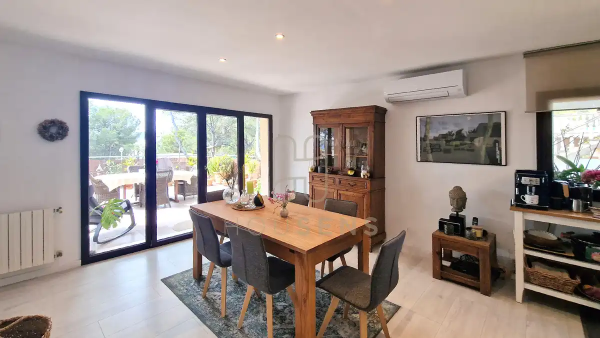 Dining room of Houses for sale in Calvià  with Air Conditioner, Heating and Private garden