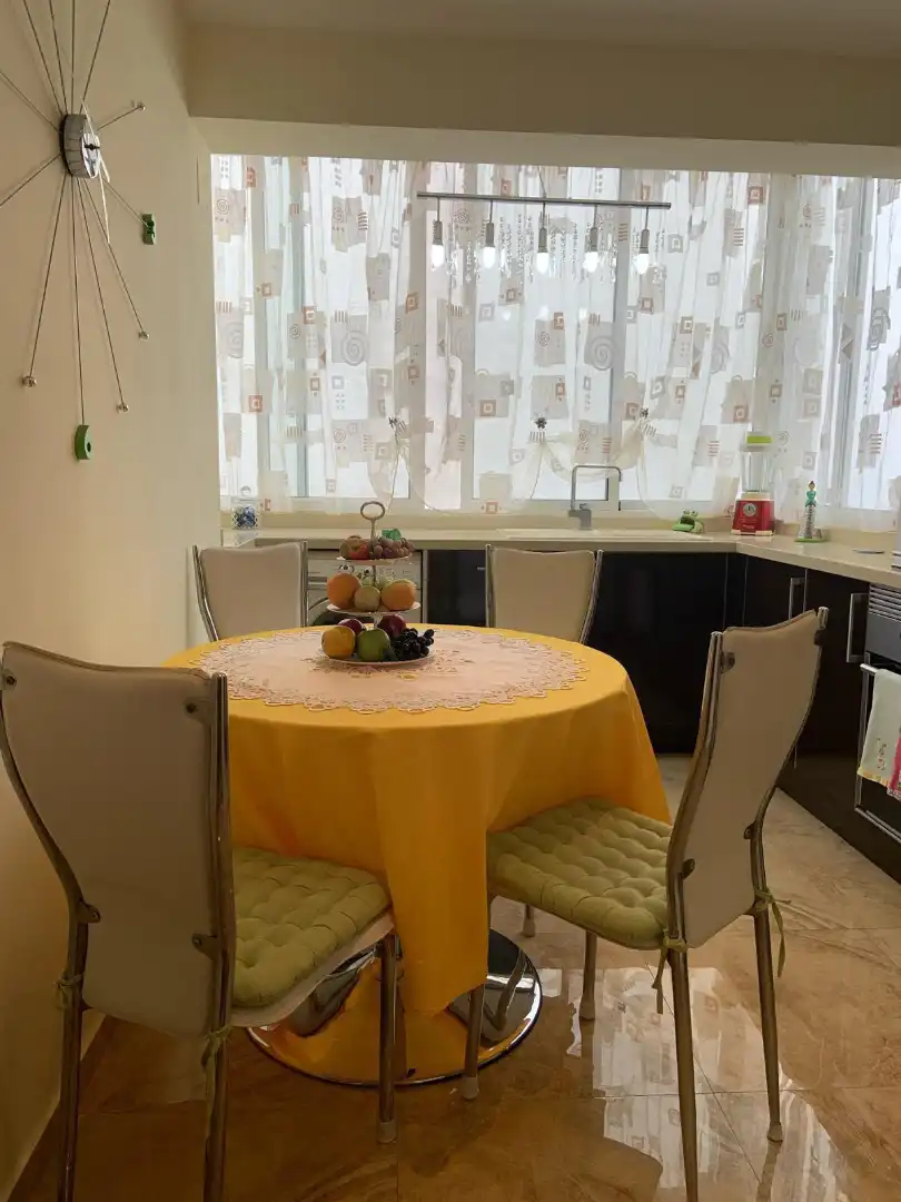 Dining room of Flat for sale in Calpe / Calp  with Air Conditioner, Furnished and Balcony