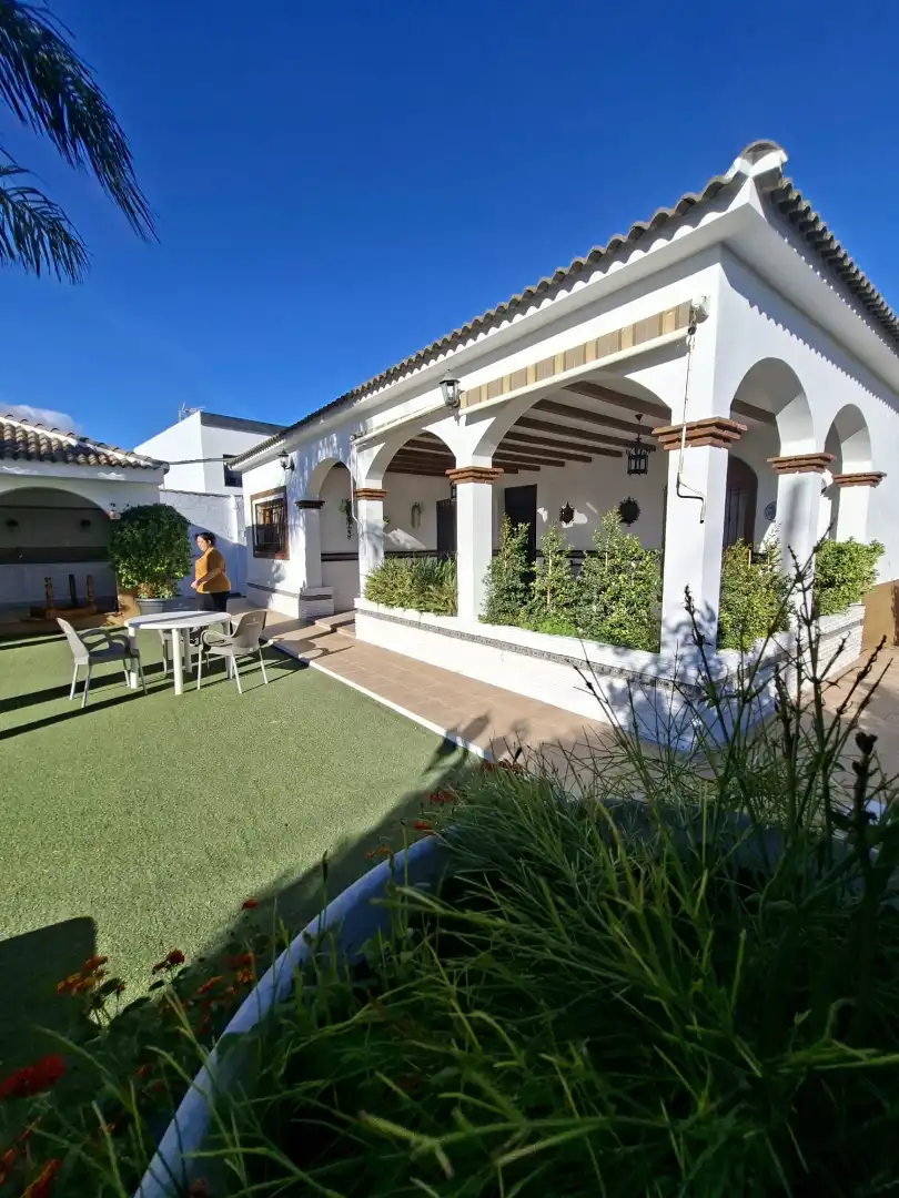 Terraza de Casa o chalet de alquiler en Alhaurín El Grande con Aire acondicionado, Jardín privado y Terraza