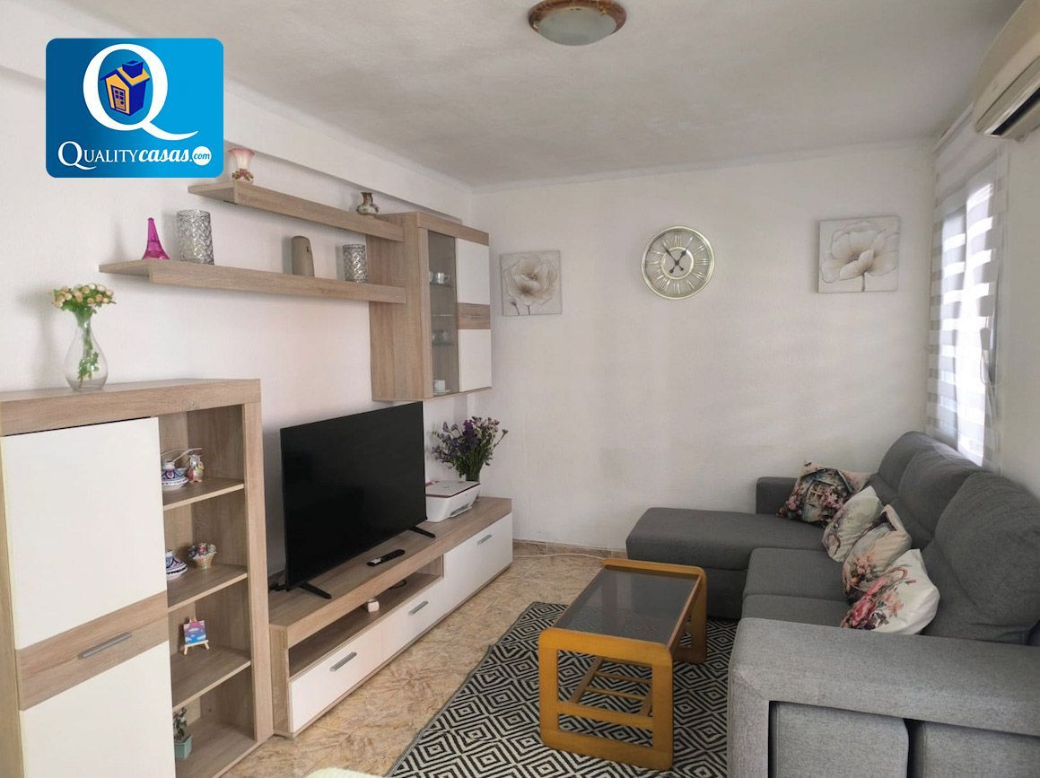 Sala d'estar de Apartament en venda en San Vicente del Raspeig / Sant Vicent del Raspeig amb Aire condicionat, Calefacció i Terrassa