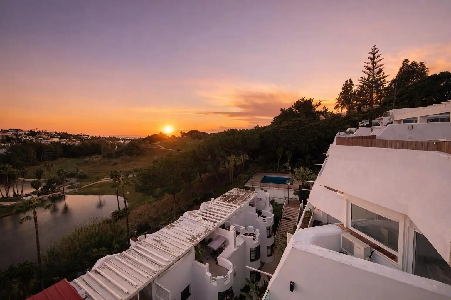Vista exterior de Dúplex en venda en Benalmádena amb Terrassa