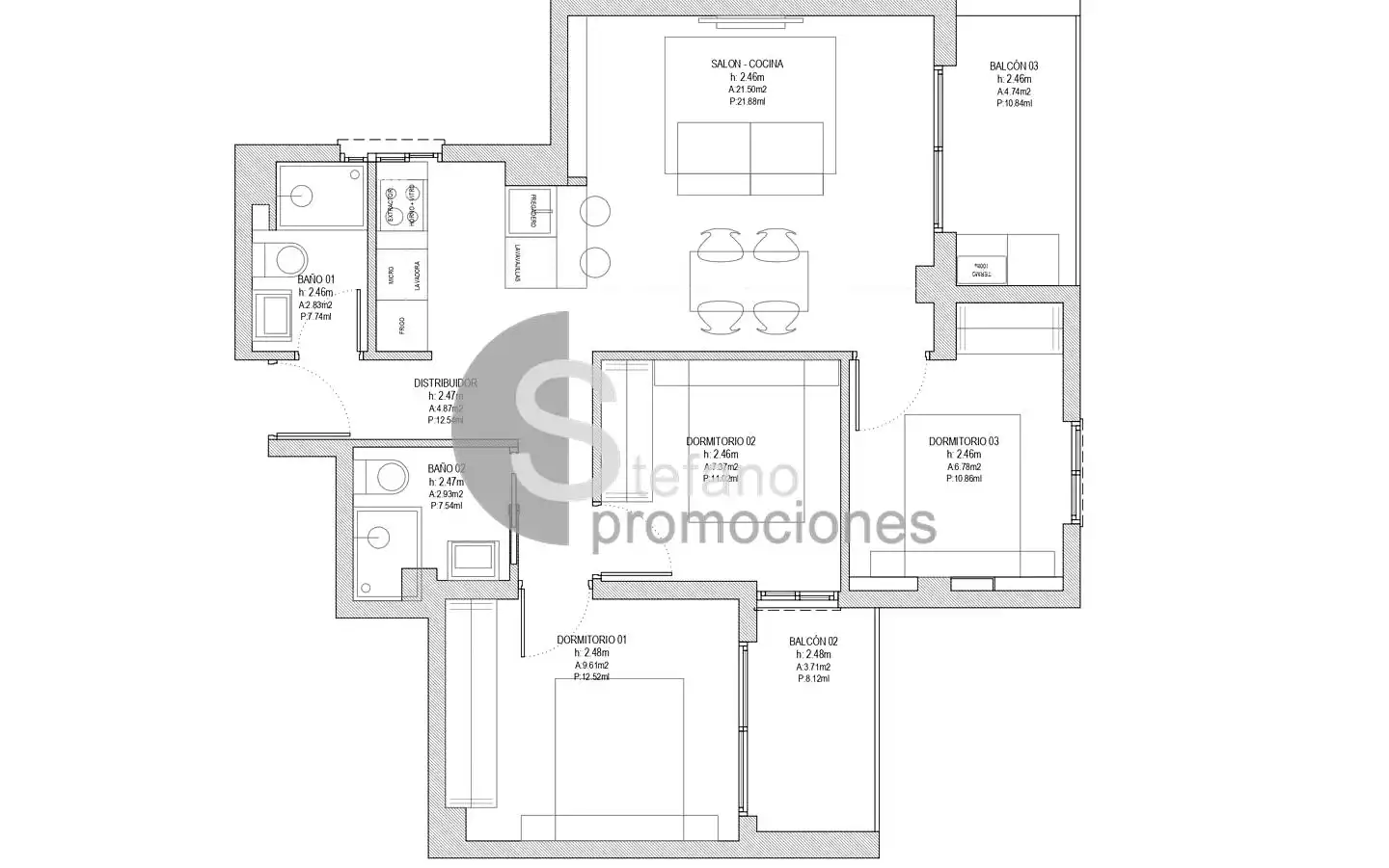 Appartement avec ascenseur à vendre à Calle Caballero del Bosque, imagen 17