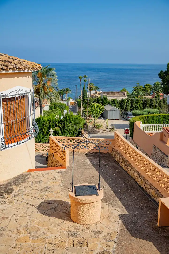Terrace of Houses for sale in Calpe / Calp  with Private garden, Storage room and Swimming Pool