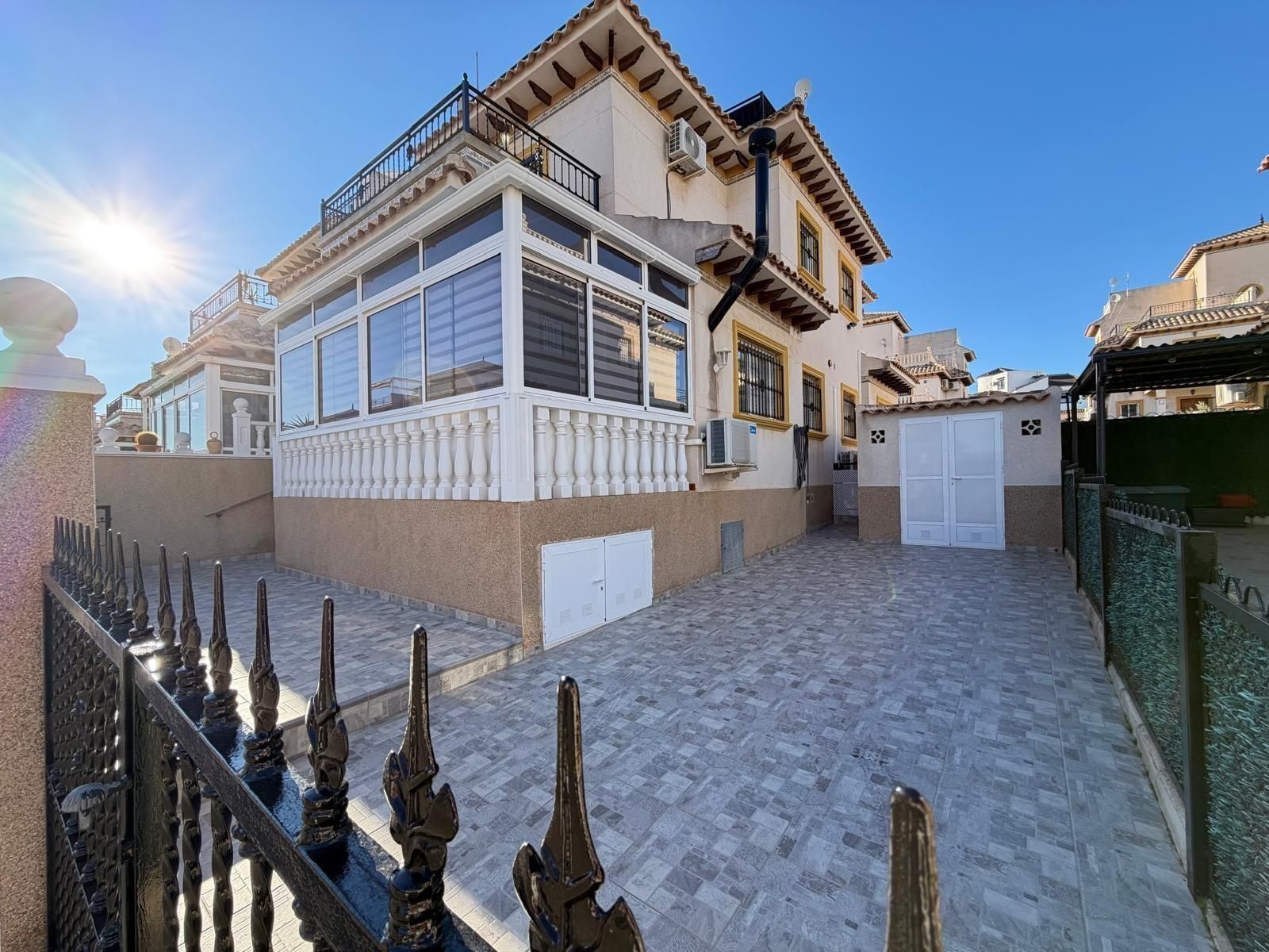 Jardín de Casa adosada en venta en Orihuela