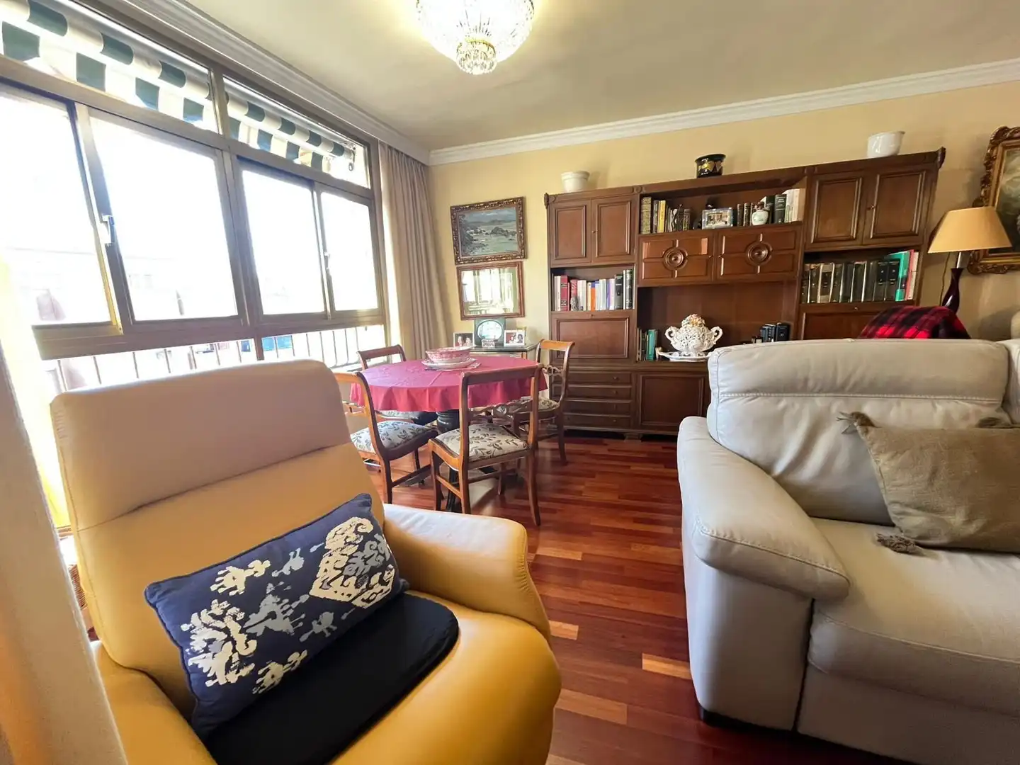 Sala d'estar de Pis en venda en Málaga amb Aire condicionat, Calefacció i Terrassa