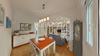 Dining room of Flat for sale in  Barcelona Capital  with Heating, Parquet flooring and Terrace