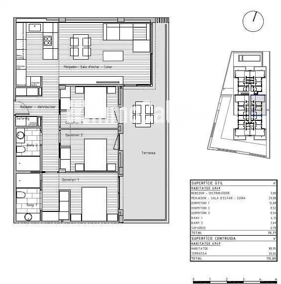 Penthouse mit Pool zum Verkauf in COSTA DAURADA 19, imagen 26