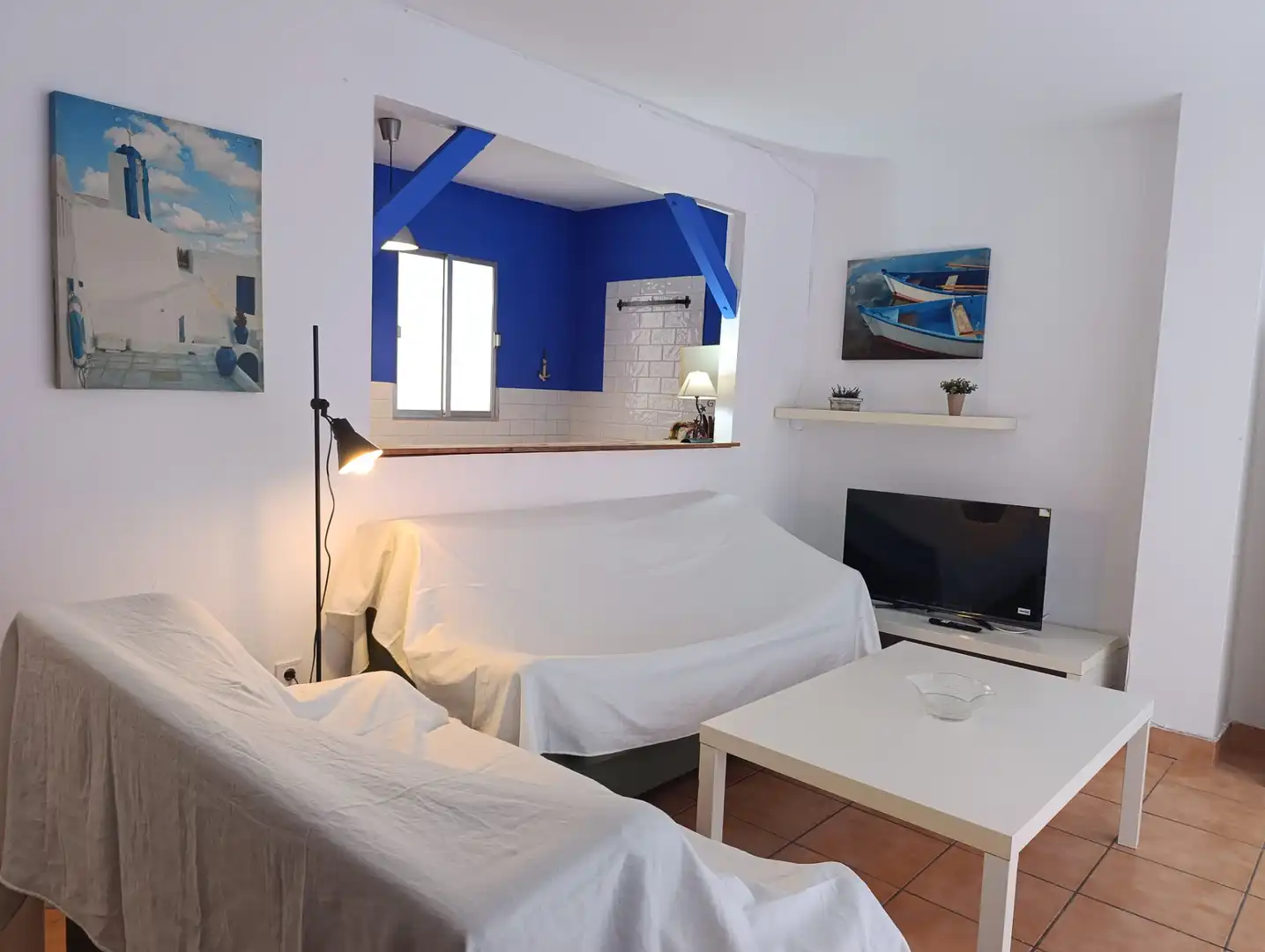 Wohnzimmer von Wohnung zur Miete in Puente Mayorga - Campamento