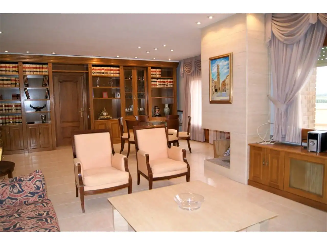 Sala de estar de Casa o chalet en venta en Batea con Aire acondicionado, Calefacción y Terraza