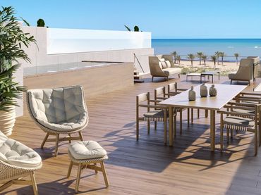 Penthouse mit Pool zum Verkauf in Las Marinas / Les Marines