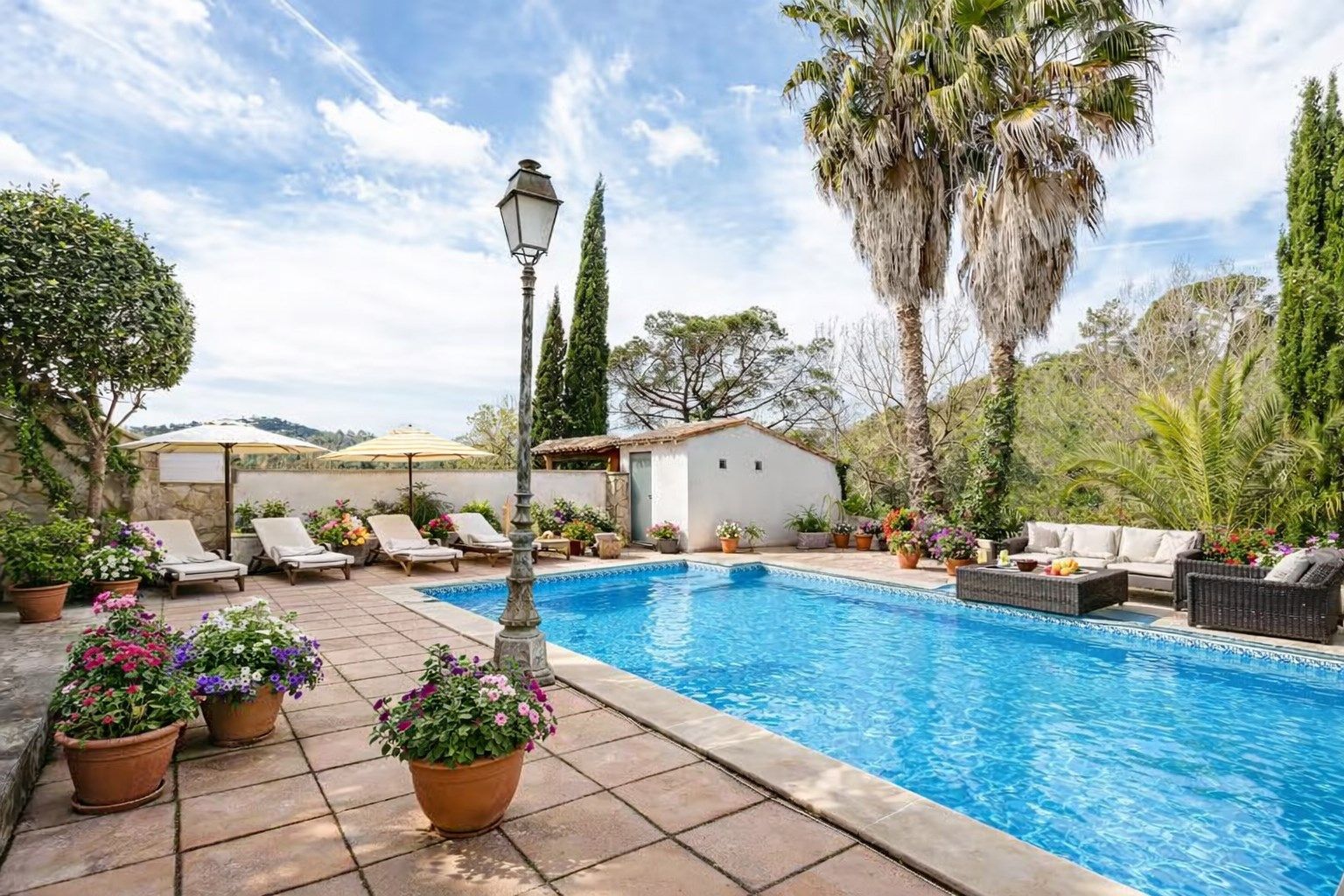 Piscina de Casa o chalet en venta en Vidreres con Aire acondicionado, Calefacción y Terraza