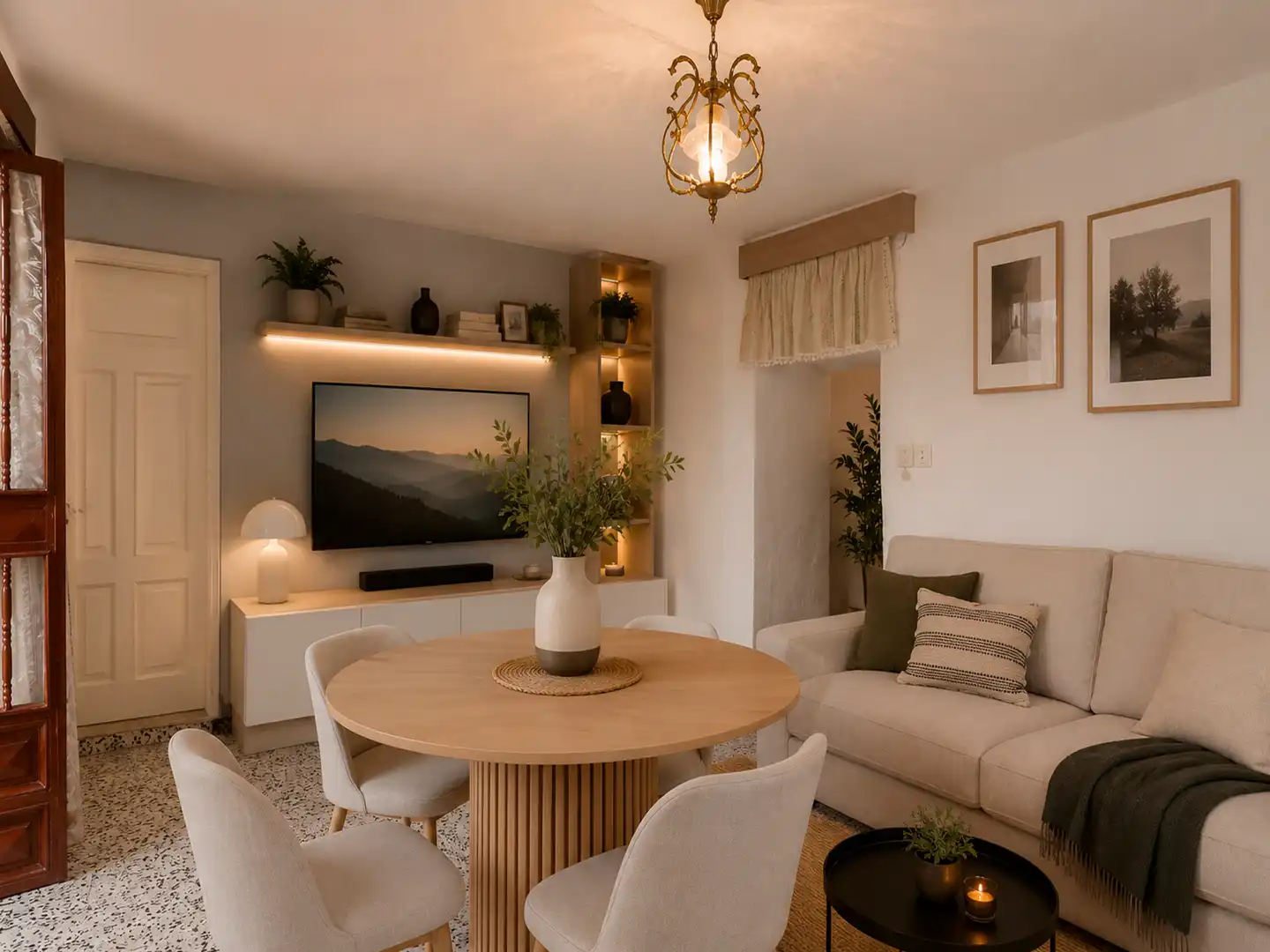Sala d'estar de Casa o xalet en venda en Tolox