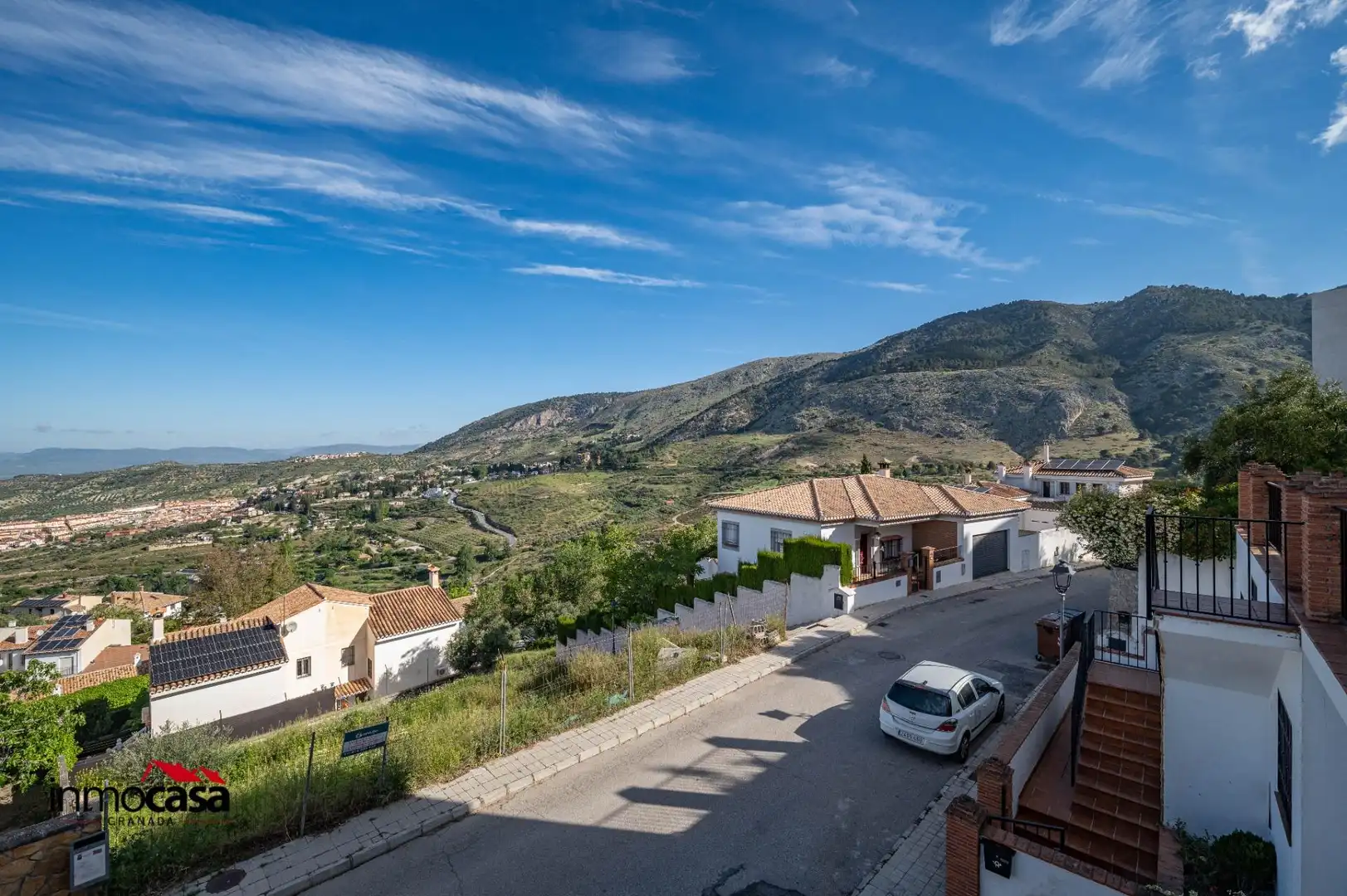 Vista exterior de Casa o chalet en venta en Víznar con Calefacción, Jardín privado y Terraza