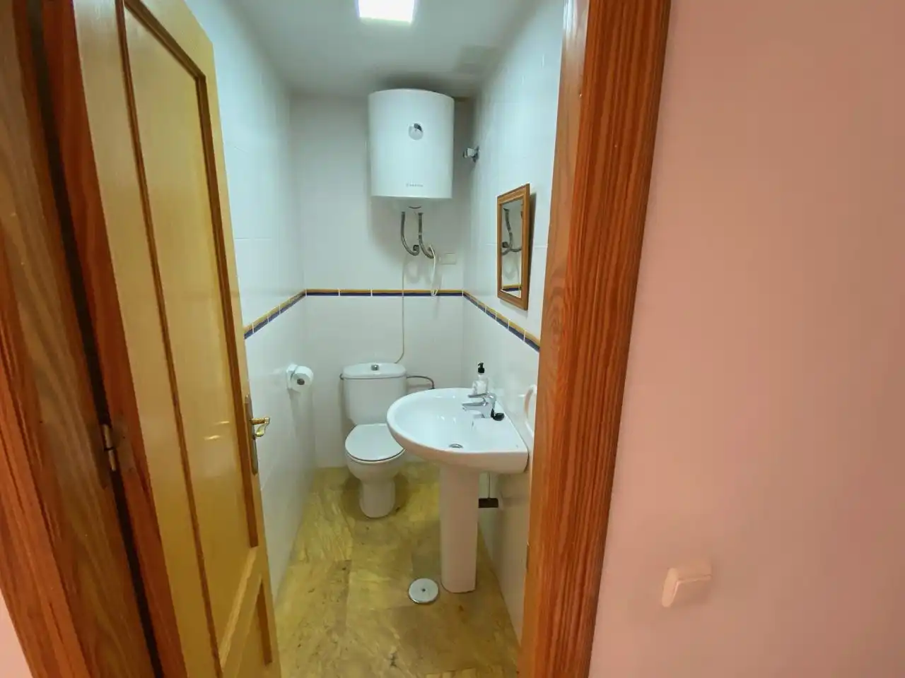 Bathroom of Flat for rent in Vera  with Air Conditioner, Terrace and Furnished