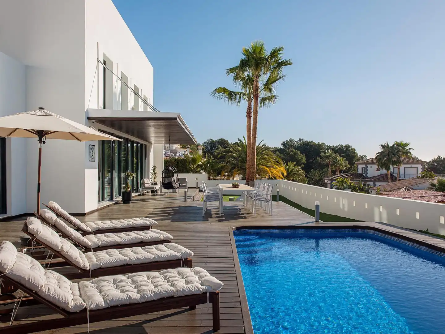Terrace of Houses for sale in Calpe / Calp  with Air Conditioner, Heating and Private garden