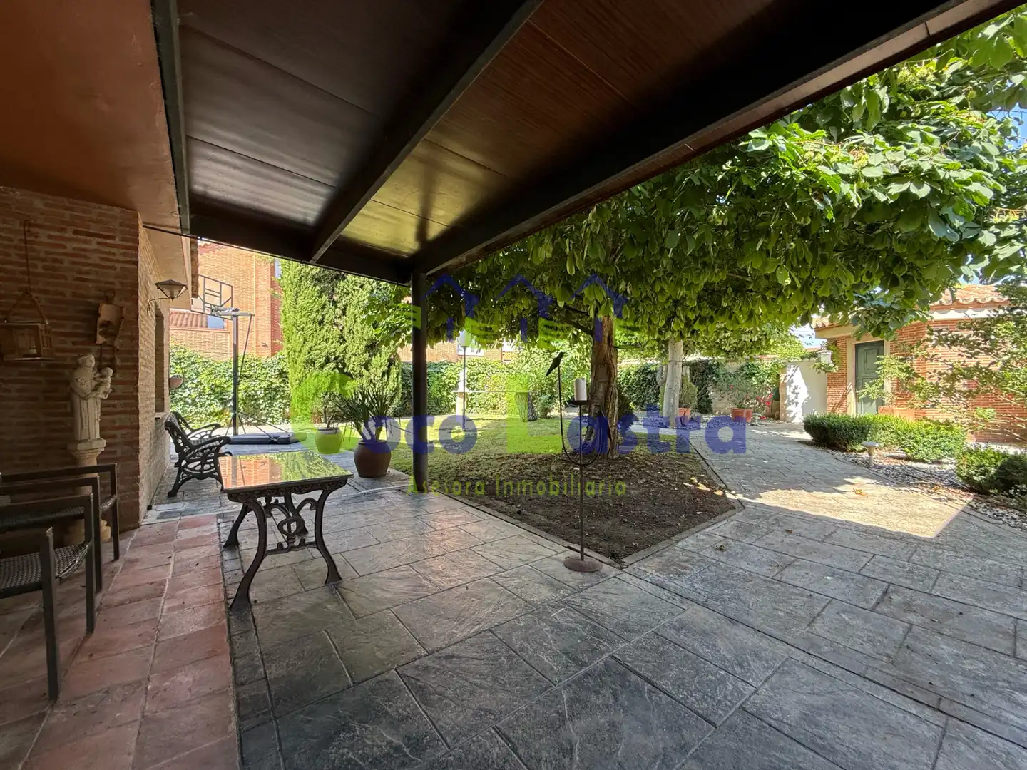 Terrace of Houses for sale in Monterrubio de Armuña  with Air Conditioner, Heating and Private garden