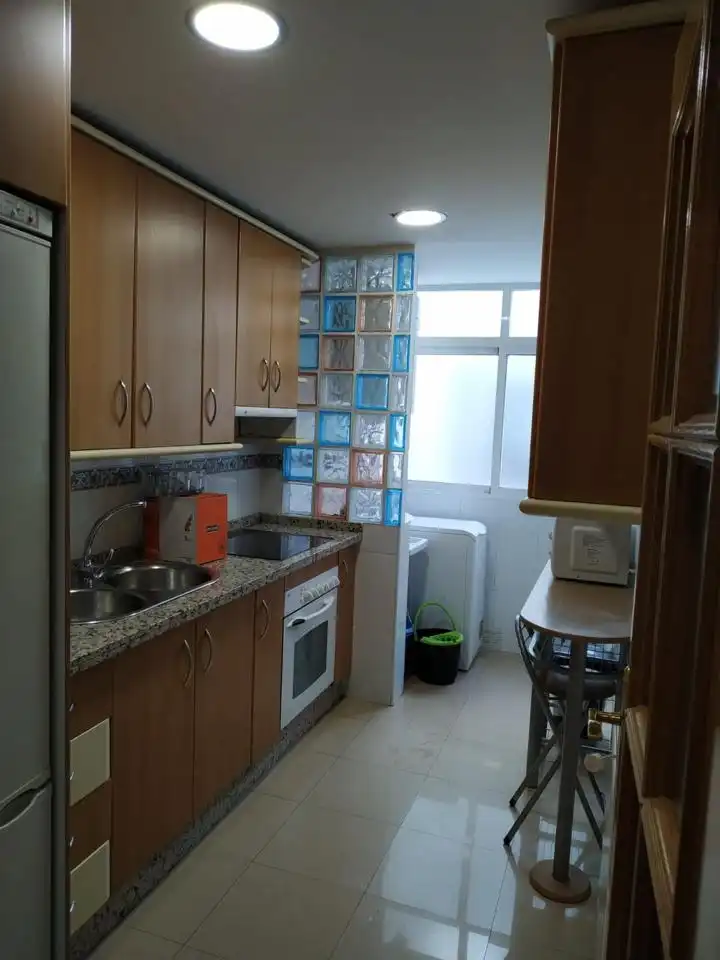 Kitchen of Flat for rent in Granada  with Furnished