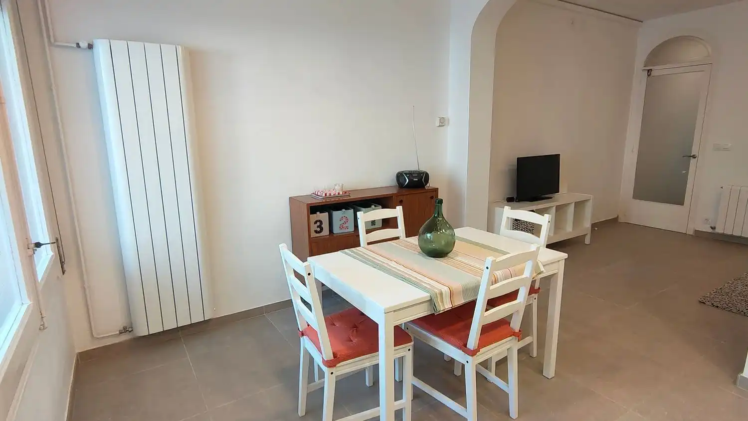 Menjador de Casa o xalet de lloguer en Terrassa amb Jardí privat, Terrassa i Moblat