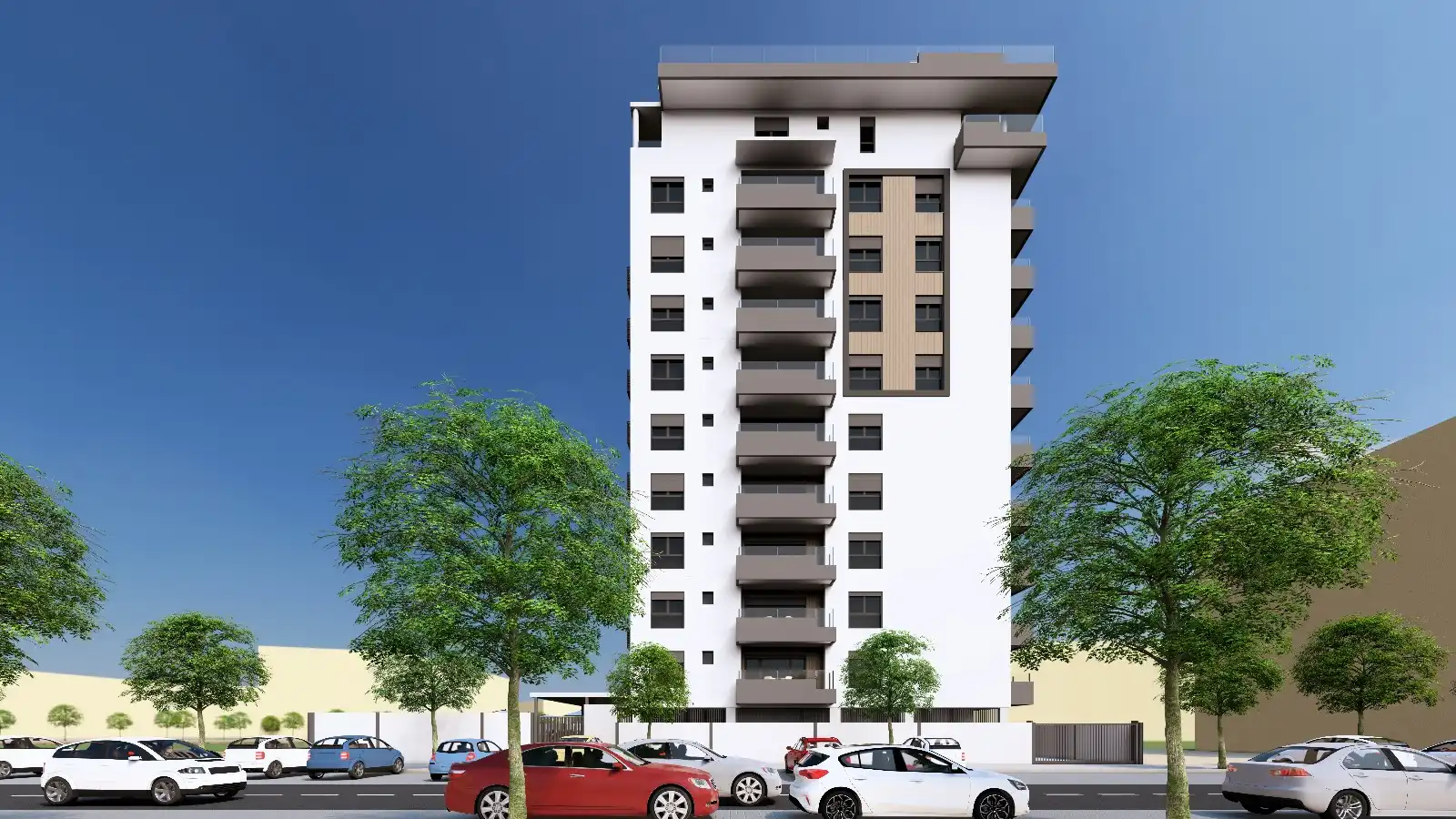 New build Flat with pool for sale in Calle 8 de Marzo