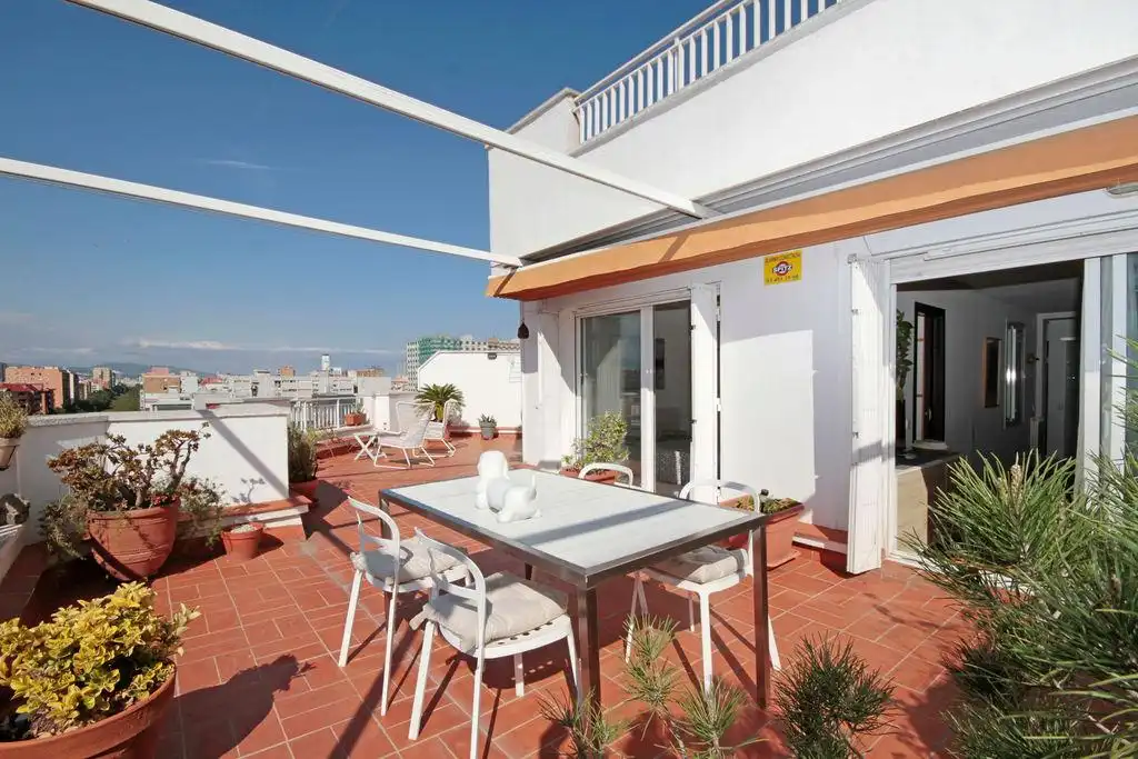 Terraza de Ático en venta en Barcelona con Aire acondicionado, Calefacción y Parquet
