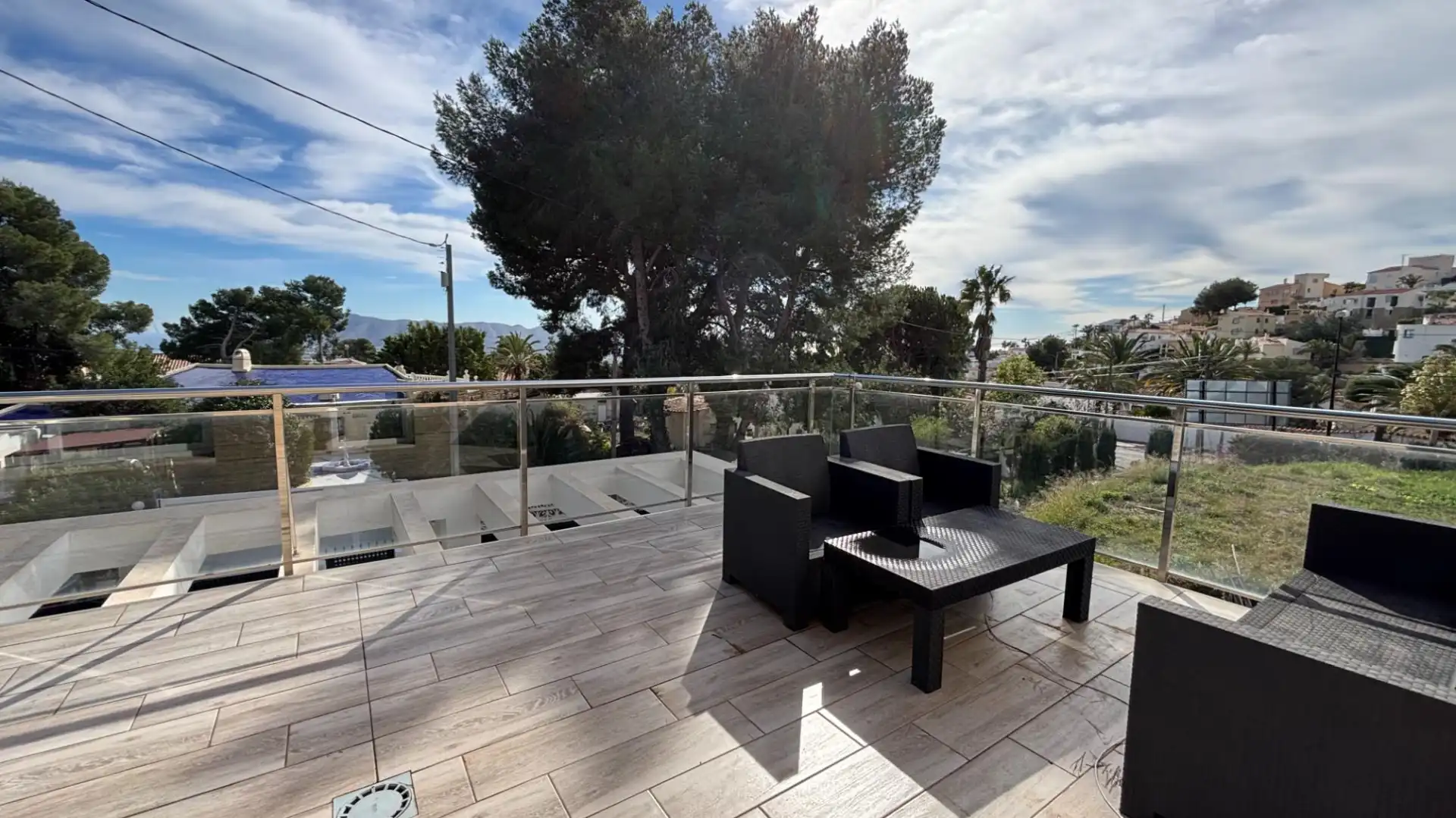 Terrace of Houses for sale in La Nucia  with Air Conditioner, Heating and Private garden