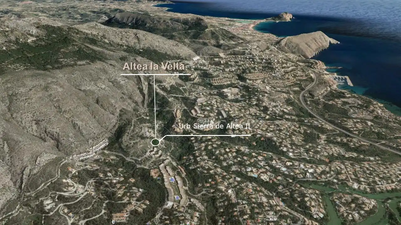 Rural land for sale in C/ Media, Urb Sierra de Altea II, imagen 3