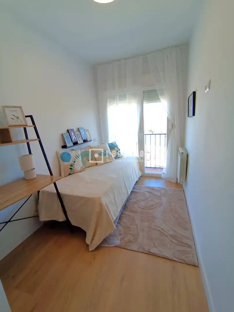 Schlafzimmer von Wohnung zum Verkauf in Madrid mit Klimaanlage, Heizung und Terrasse