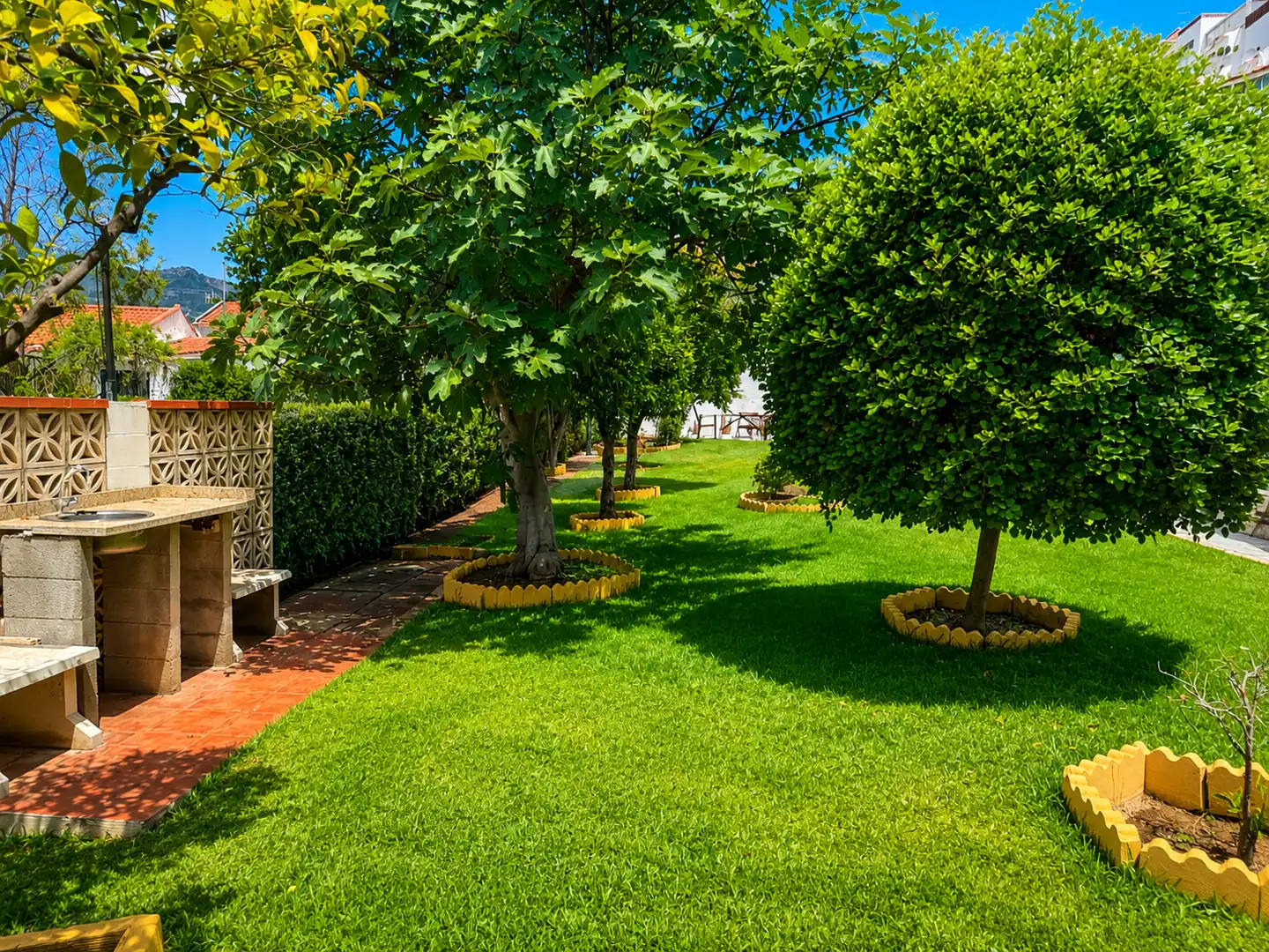 Jardí de Apartament en venda en Benalmádena amb Terrassa, Moblat i Piscina comunitària