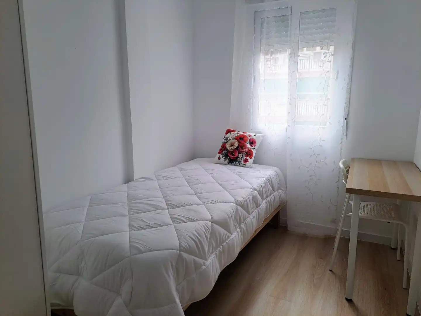 Bedroom of Flat for share in Getafe  with Heating, Furnished and Oven