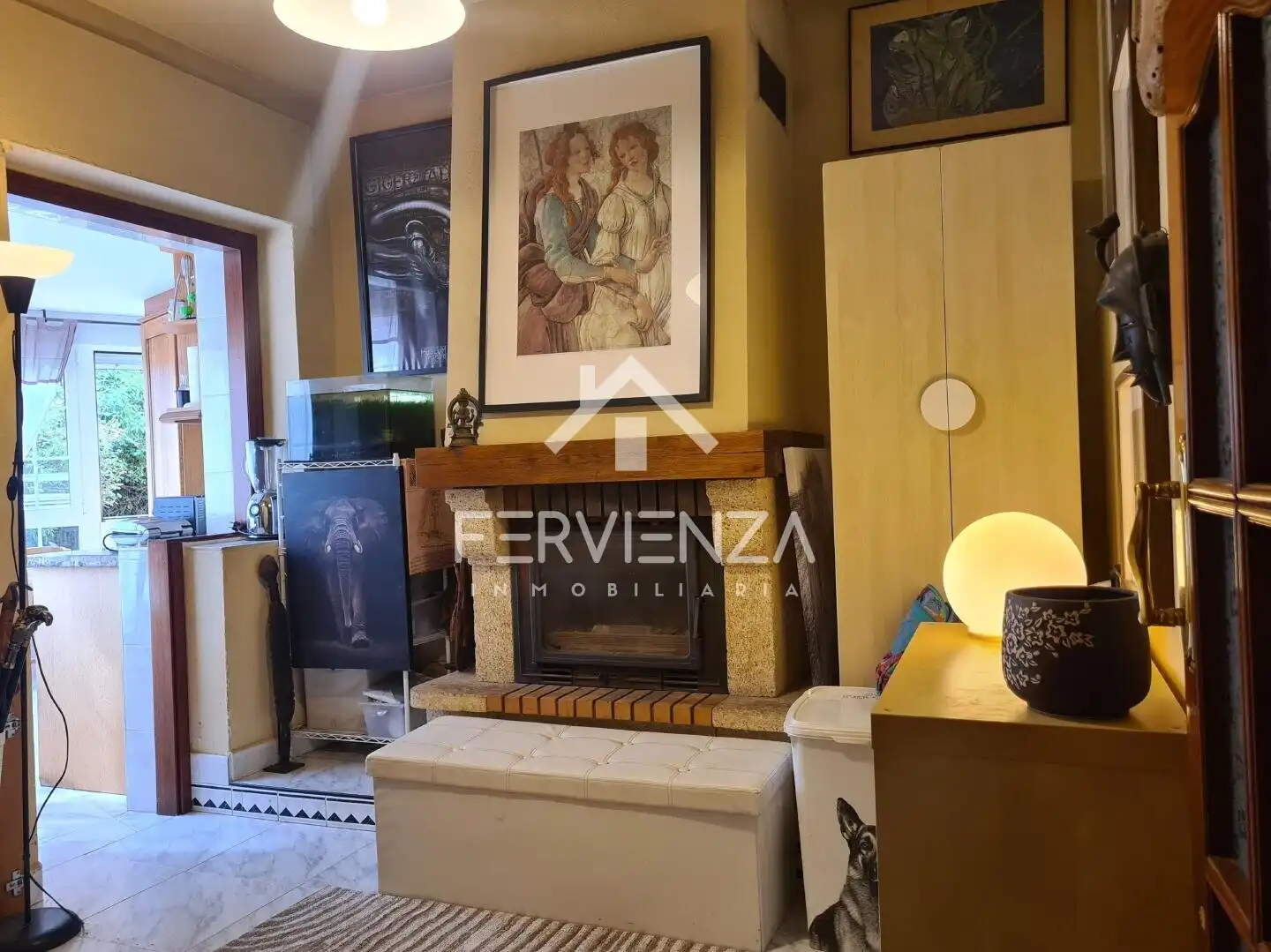 Sala de estar de Casa o chalet en venta en Oviedo 