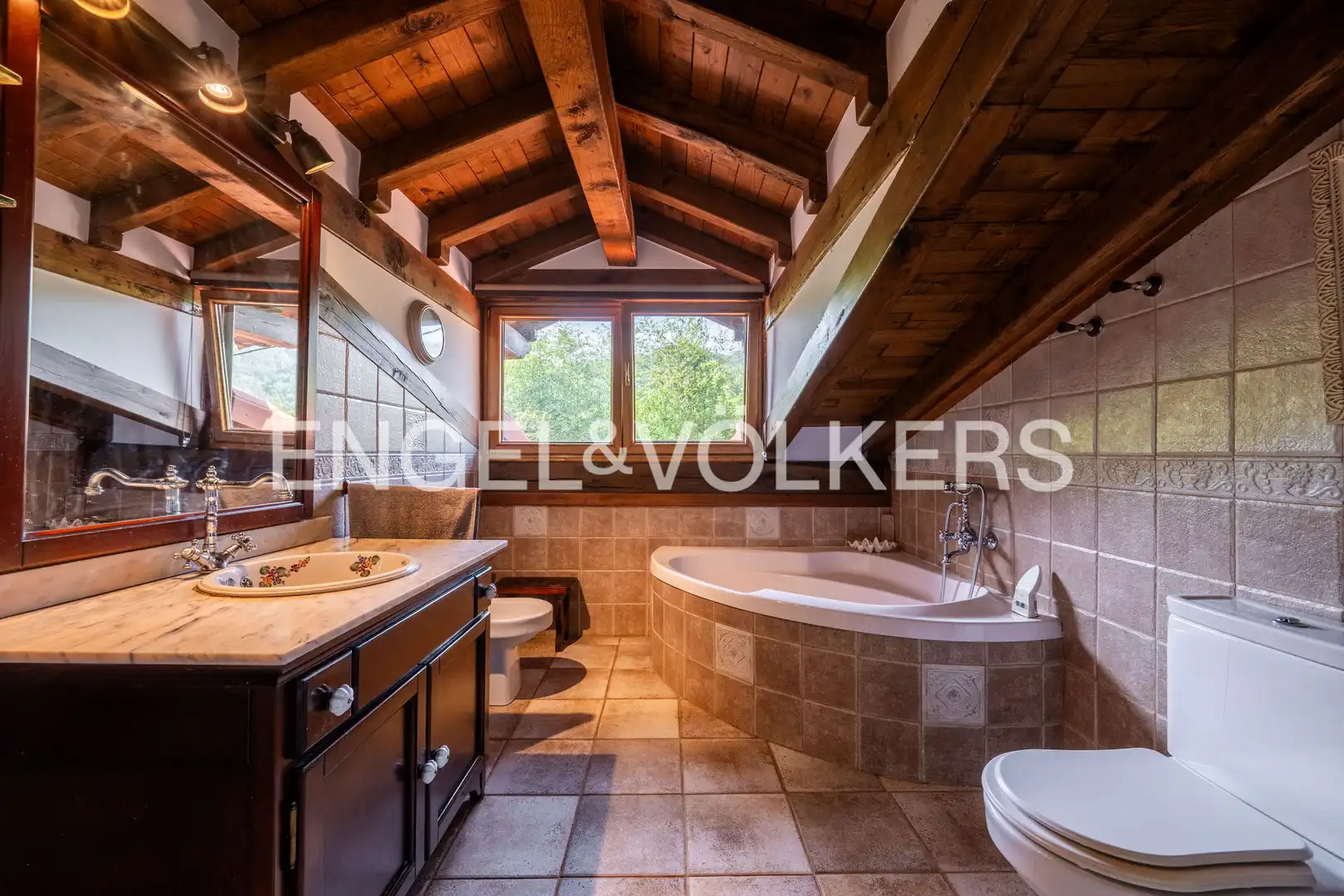 Baño de Casa o chalet en venta en Elduain con Calefacción, Jardín privado y Terraza