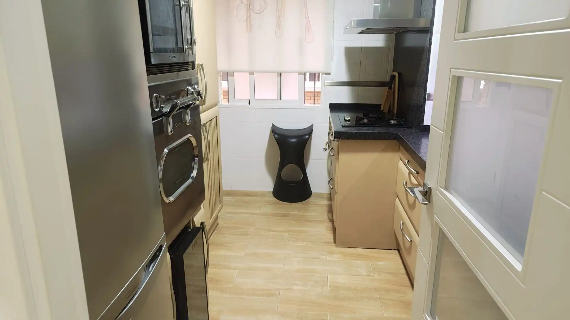 Cocina de Piso de alquiler en Puertollano con Aire acondicionado, Calefacción y Amueblado