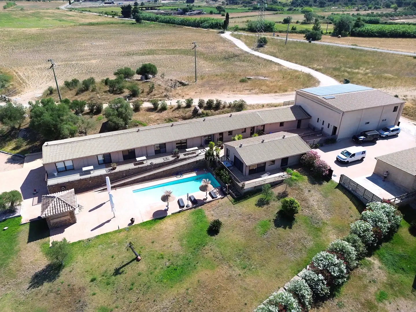 Piscina de Finca rústica en venda en Roses amb Aire condicionat, Calefacció i Jardí privat