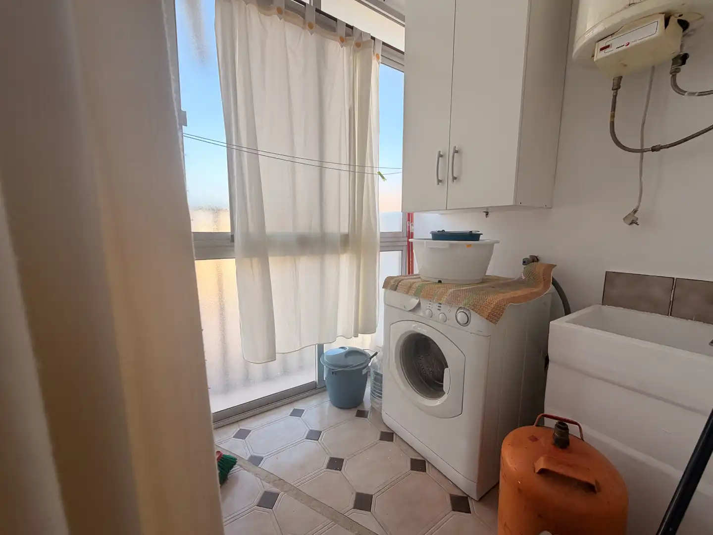 Balcony of Flat for rent in Águilas  with Furnished, Oven and Washing machine